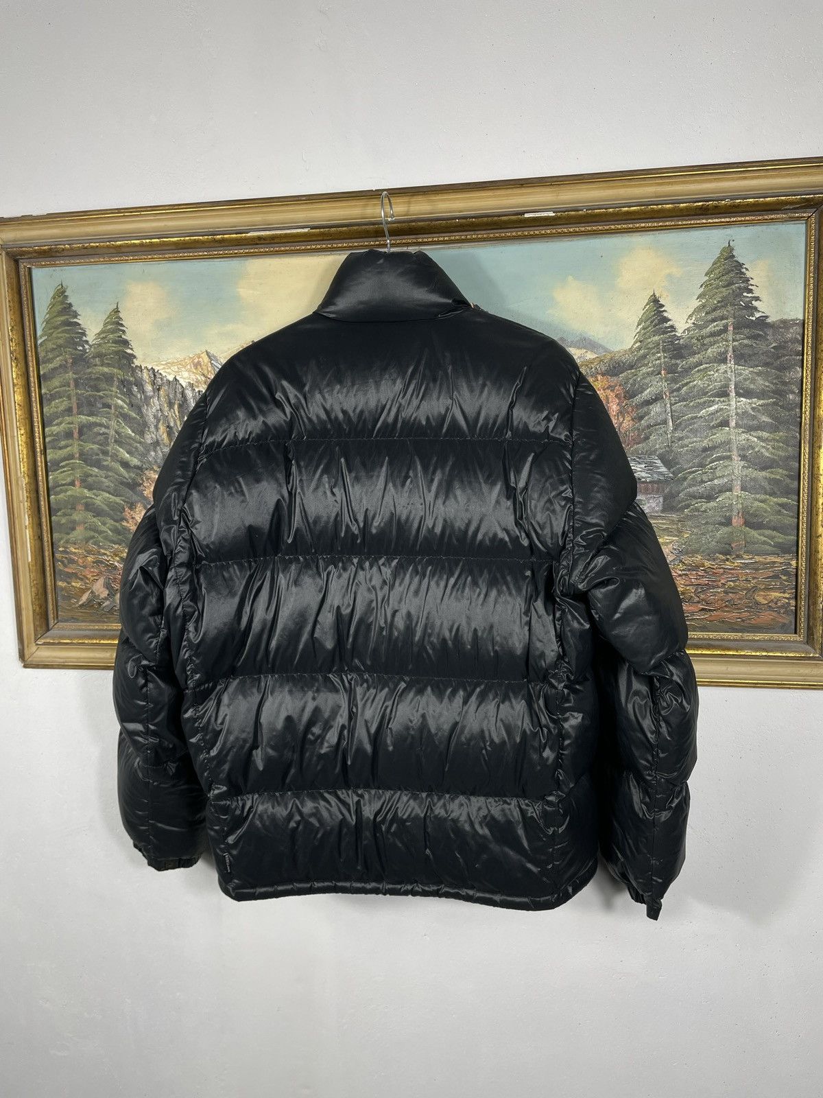 Designer × Moncler Moncler Grenoble Giubbotto Black Puffer Hoodie Shiny Drill Size US M / EU 48-50 / 2 - 7 Thumbnail