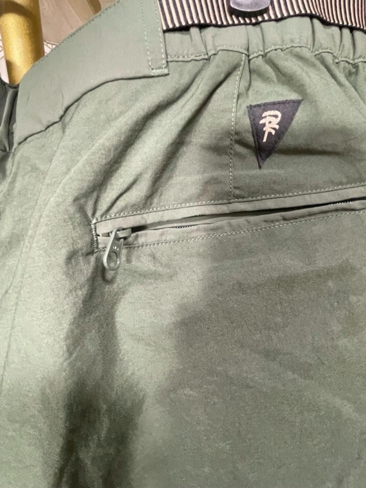 Other NWT RailRiders Men's Weatherpants XXL Sage Green Tough Pants Size US 40 / EU 56 - 9 Thumbnail