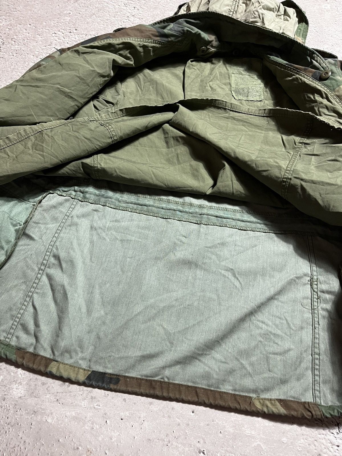 Vintage US Army M65 Field Jacket Woodland Camo Military Vintage Size US M / EU 48-50 / 2 - 10 Thumbnail