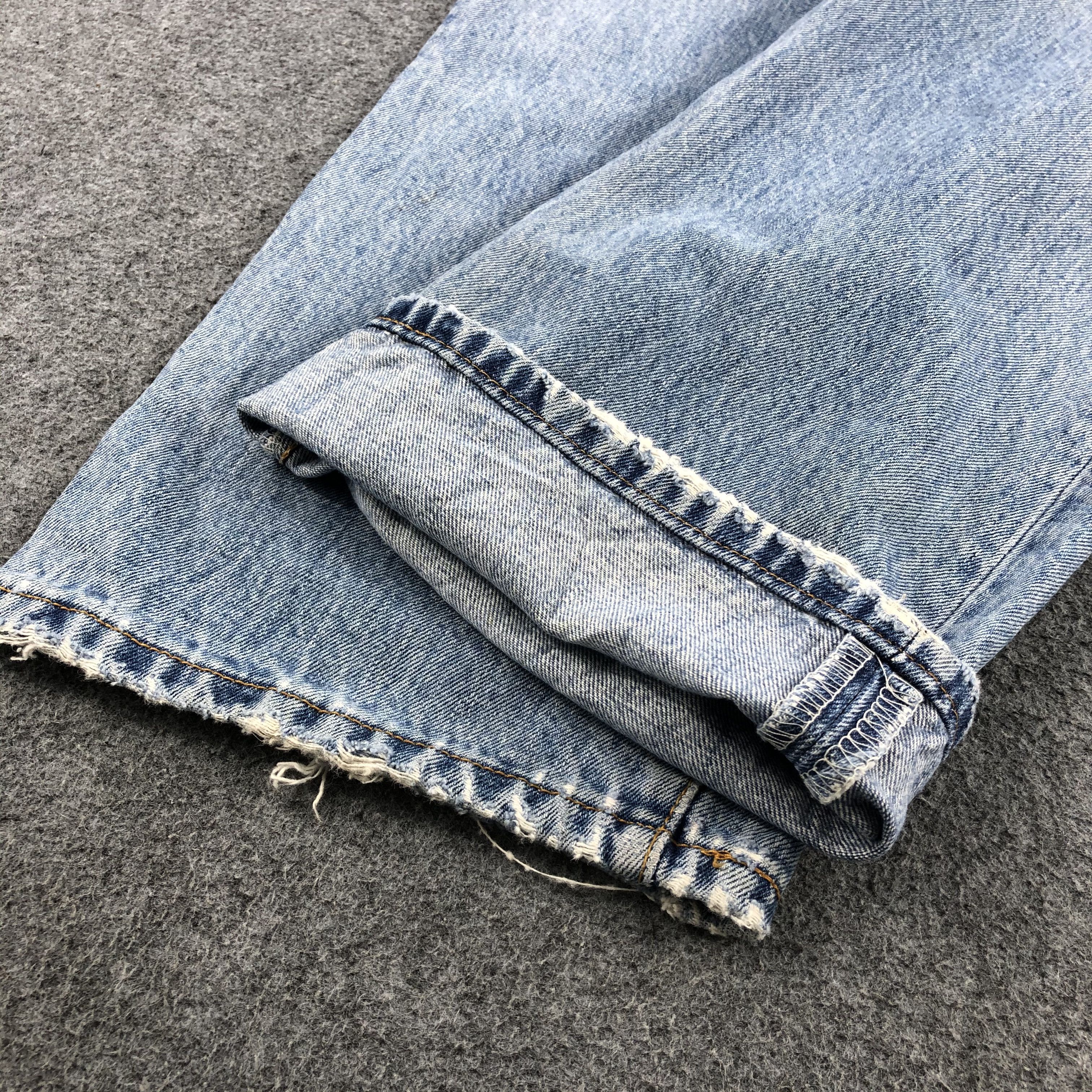 Levi's × Vintage Vintage 90s Distress Levis 501 Jeans-JM1142 Size US 37 - 9 Thumbnail