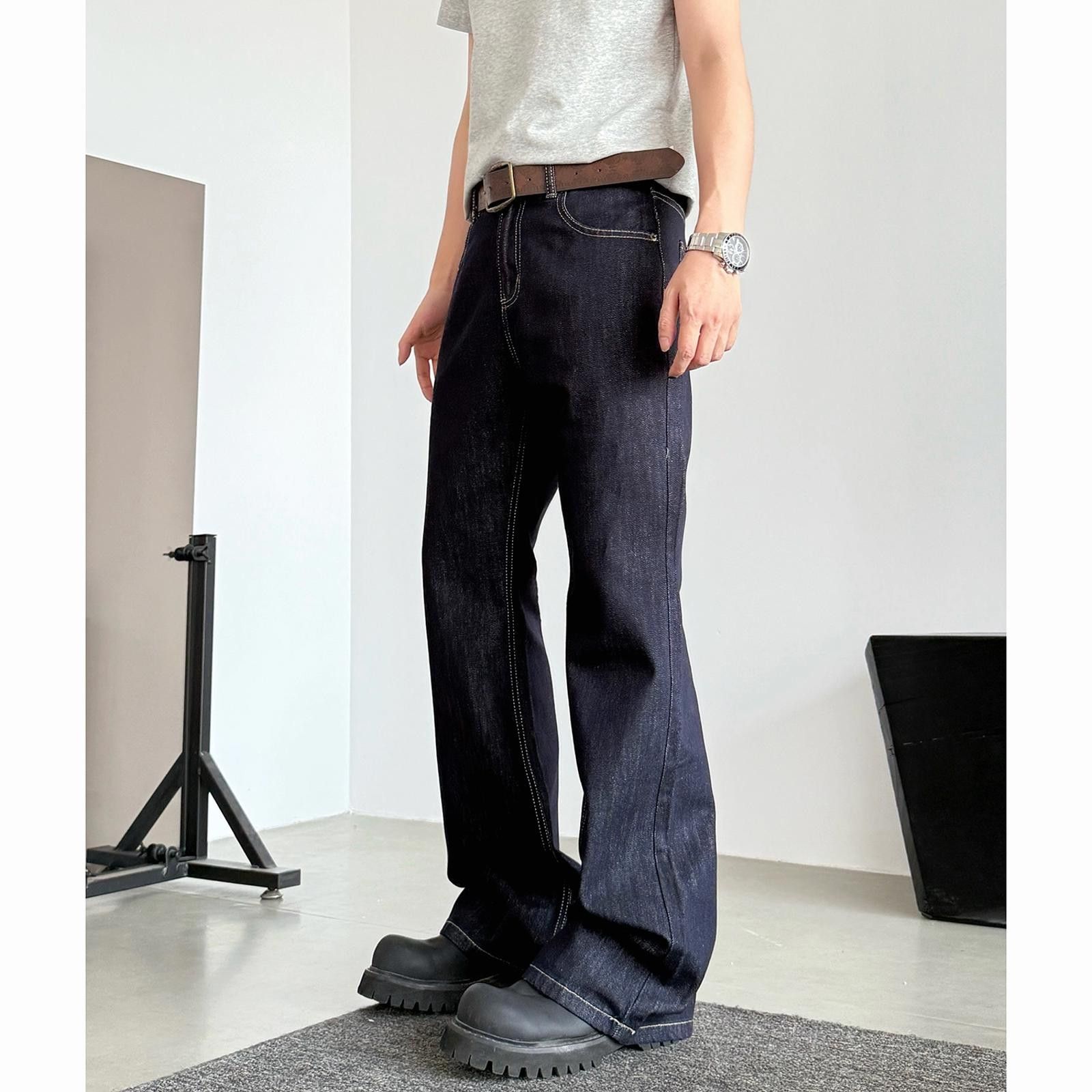 Other Raw Denim Micro Flared Jeans Size US 32 / EU 48 - 6 Thumbnail