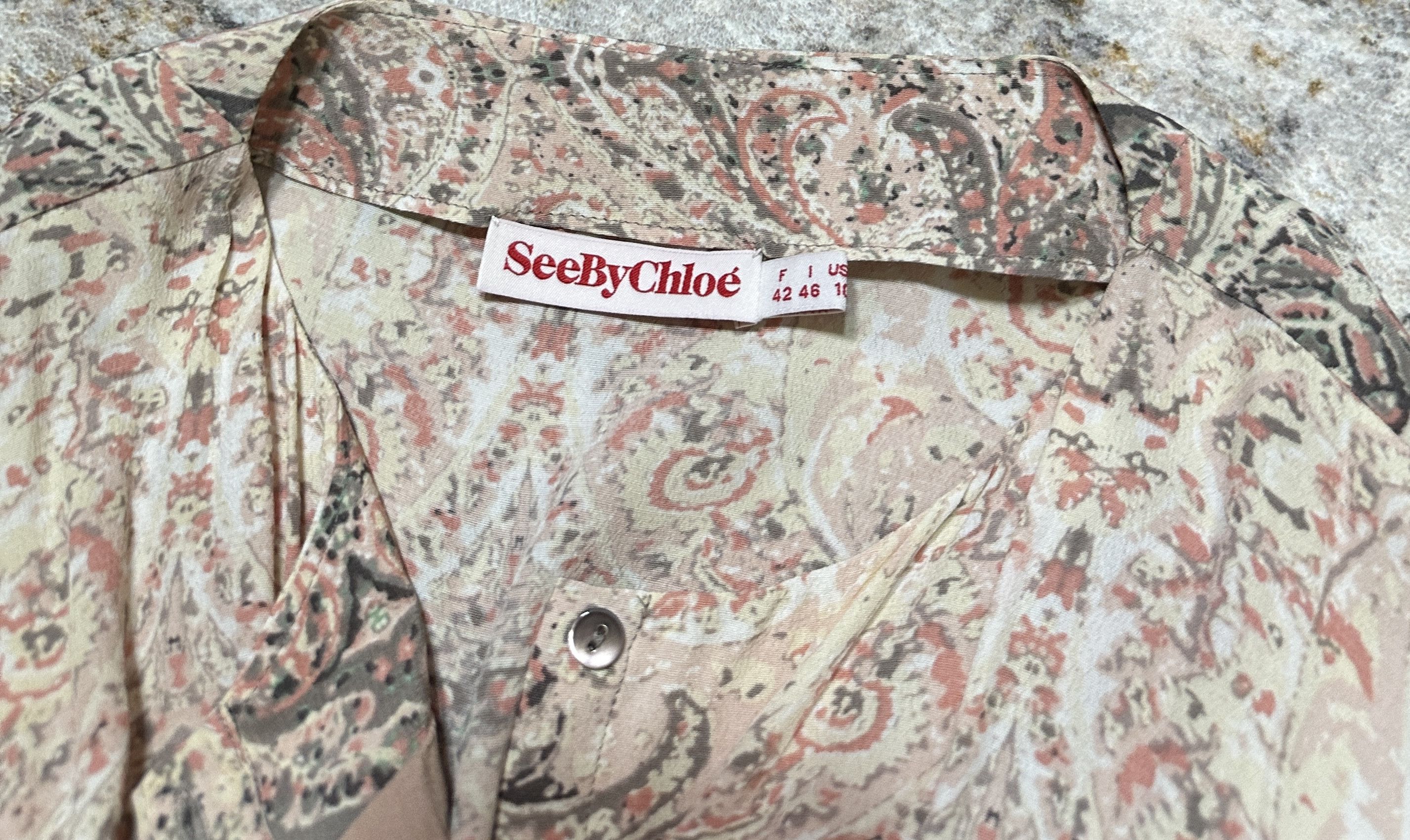 See by Chloe Paisley Dress Size M / US 6-8 / IT 42-44 - 5 Thumbnail