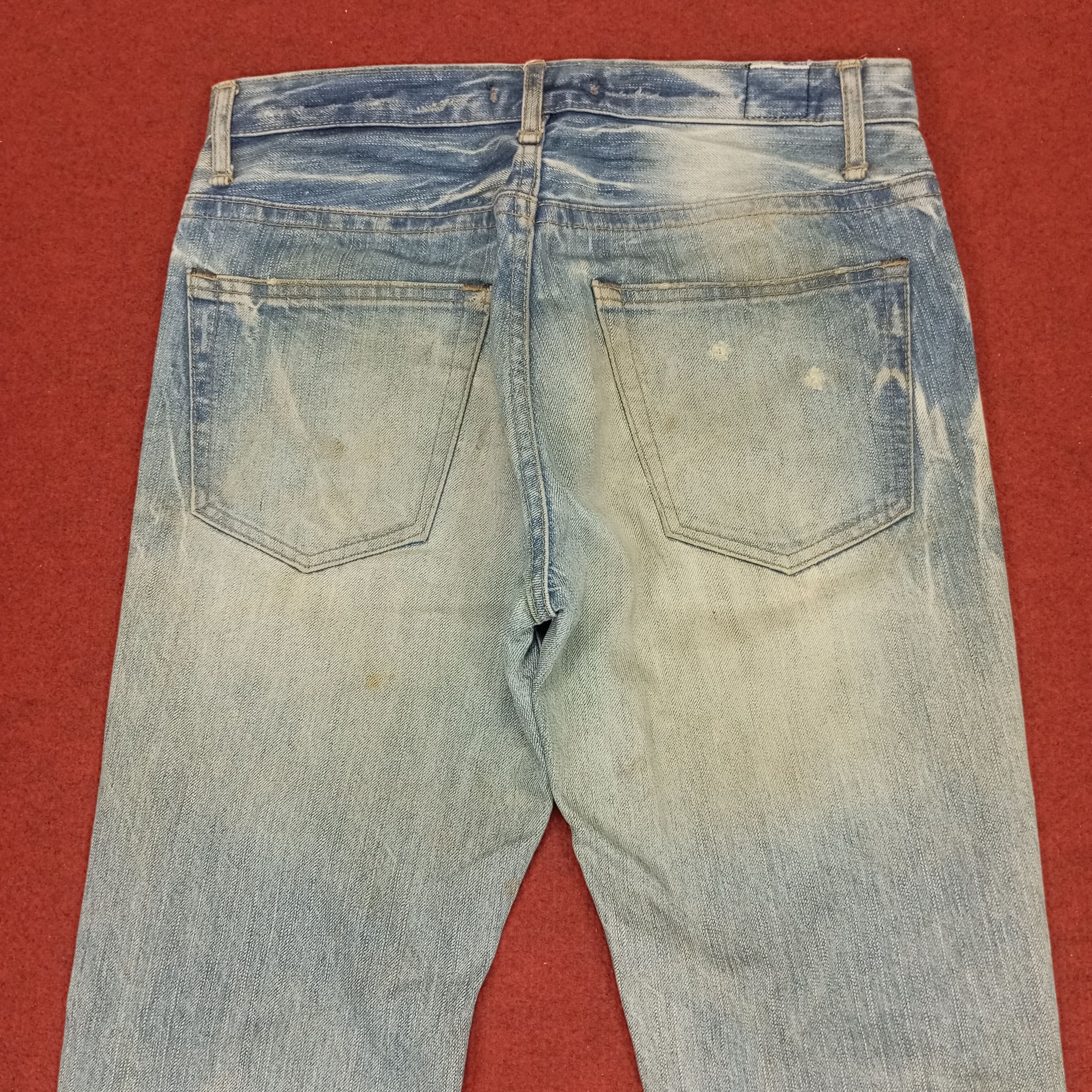 Japanese Brand Blue Way Japanese Brand Fashion Style Distressed Jeans Size US 29 - 5 Thumbnail