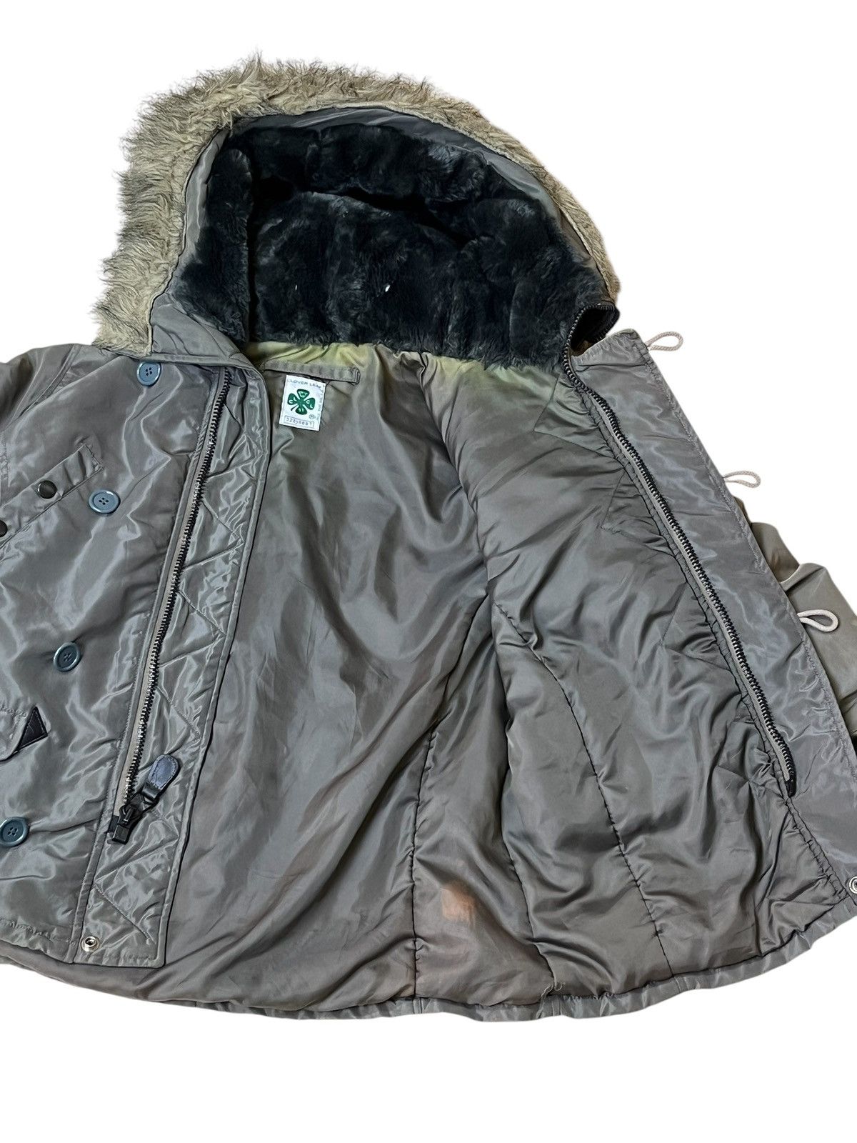 Toyo Enterprises SUNFADED🔥VTG CLOVER LEAF TOYO ENTERPRISE N-3B BOMBER JACKET Size US S / EU 44-46 / 1 - 4 Thumbnail