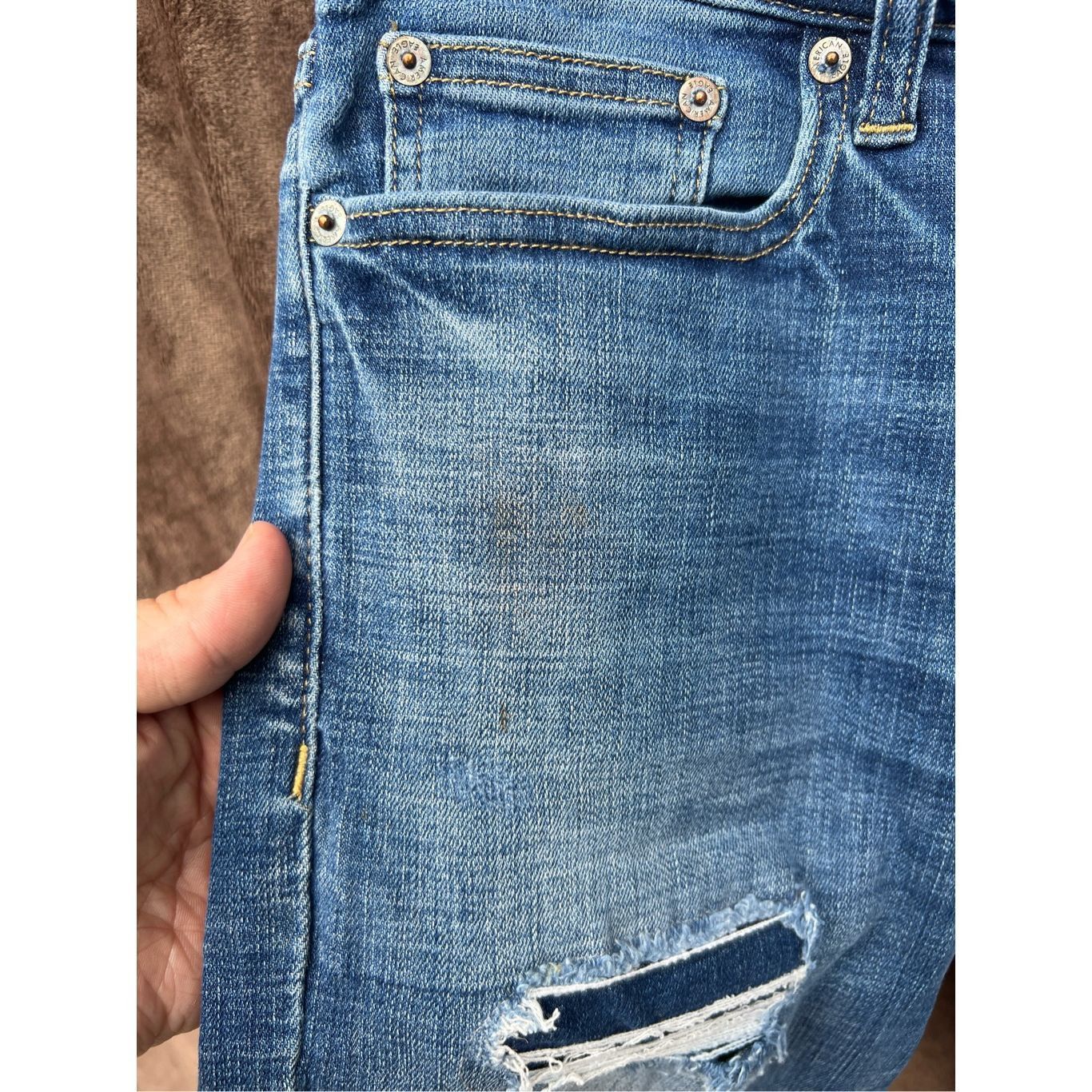 American Eagle Outfitters American Eagle Next Level Flex Mens Slim Jeans Size 30x30 Fl Size US 30 / EU 46 - 6 Thumbnail