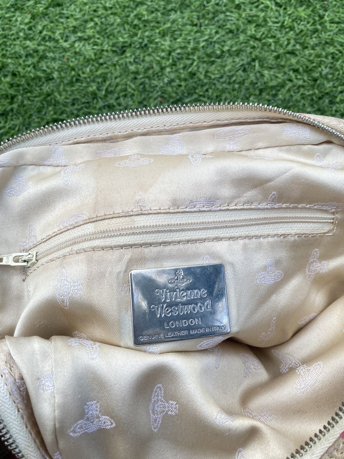 Vivienne Westwood VIVIENNE WESTWOOD PINK PATERN SLING BAG 🐎 Size ONE SIZE - 12 Thumbnail