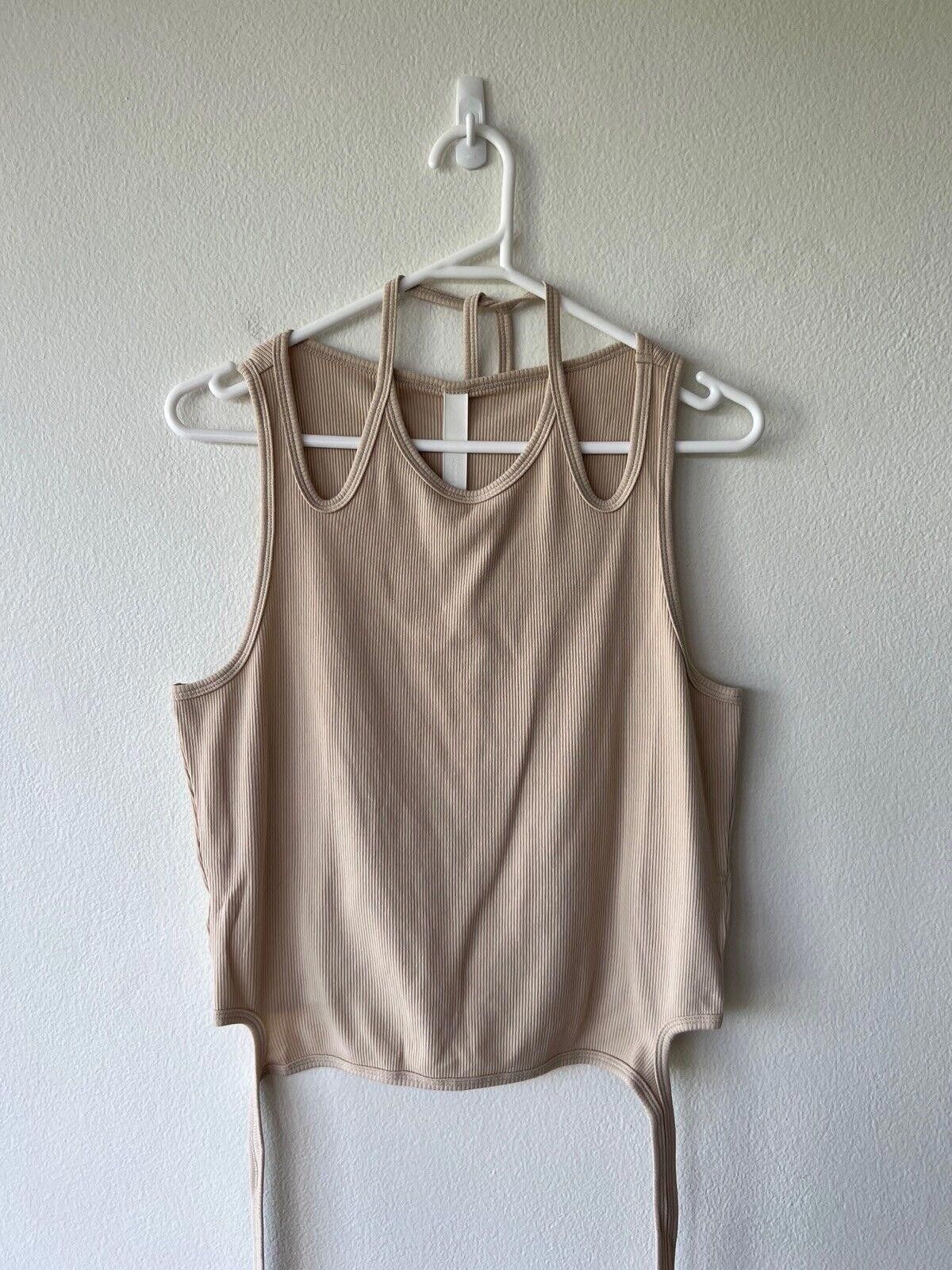 Dion Lee New dion lee halter tie top tank tan extra extra large xxl Size XXL / US 16-18 / IT 52-54 - 2 Thumbnail