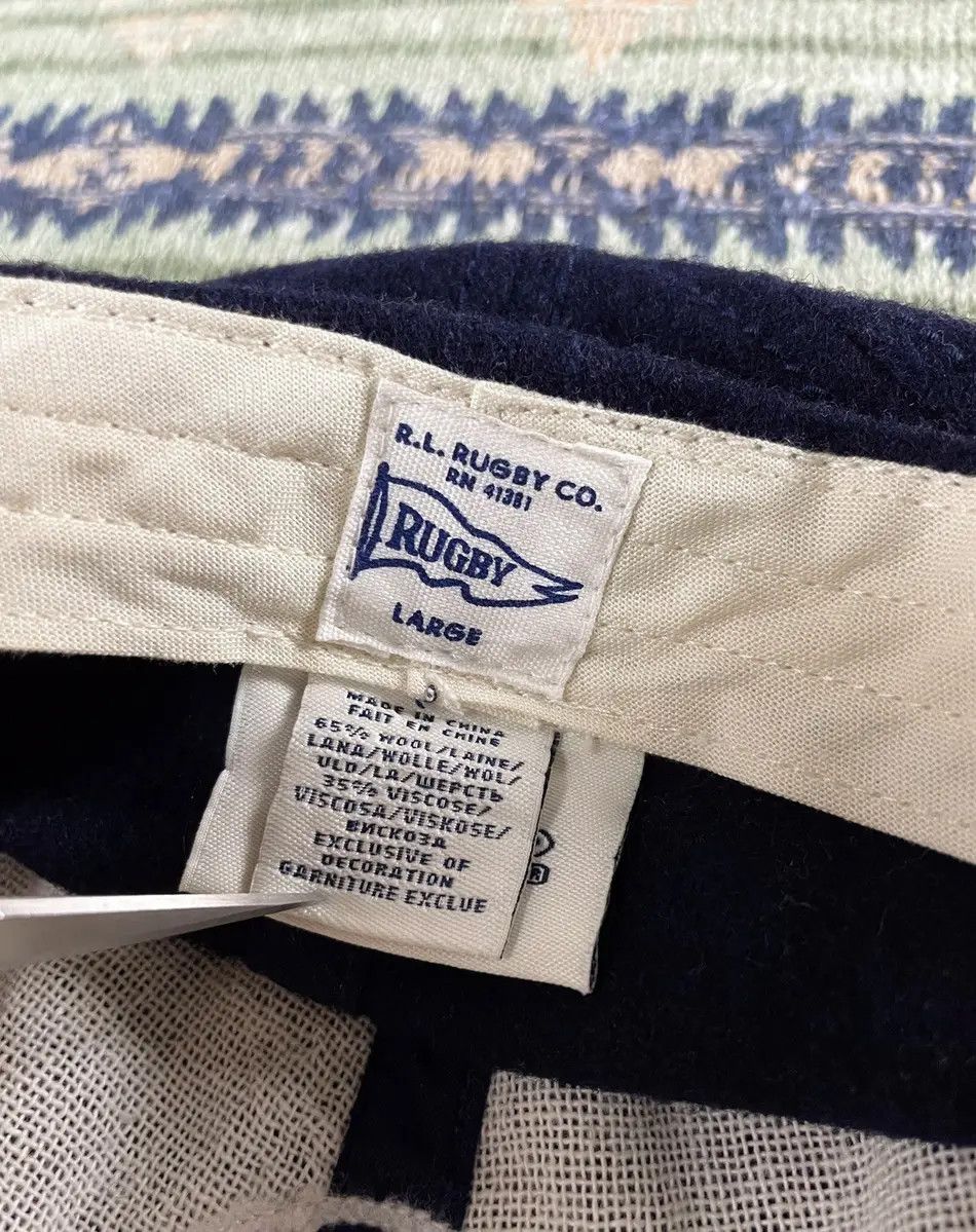 Rugby Ralph Lauren Ralph Lauren Rugby Wool Rare Baseball Hat Cap Size ONE SIZE - 6 Thumbnail
