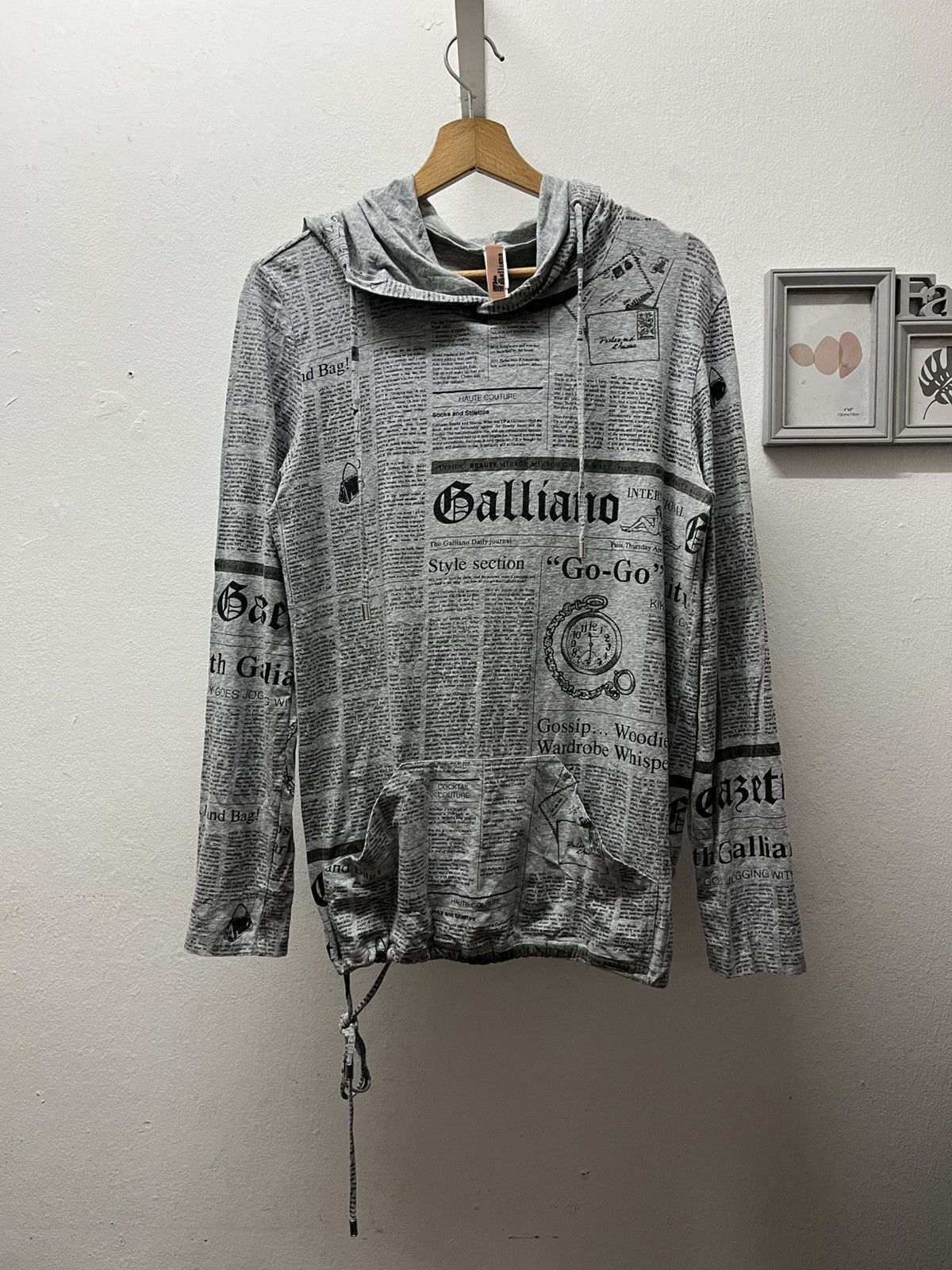 John galliano hoodie
