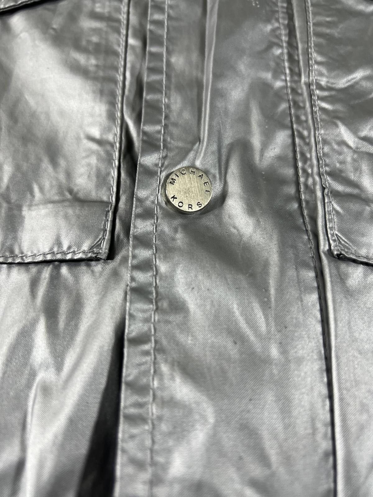 Michael Kors Michael Kors Silver Metallic Jacket Size Small Size US S / EU 44-46 / 1 - 4 Thumbnail