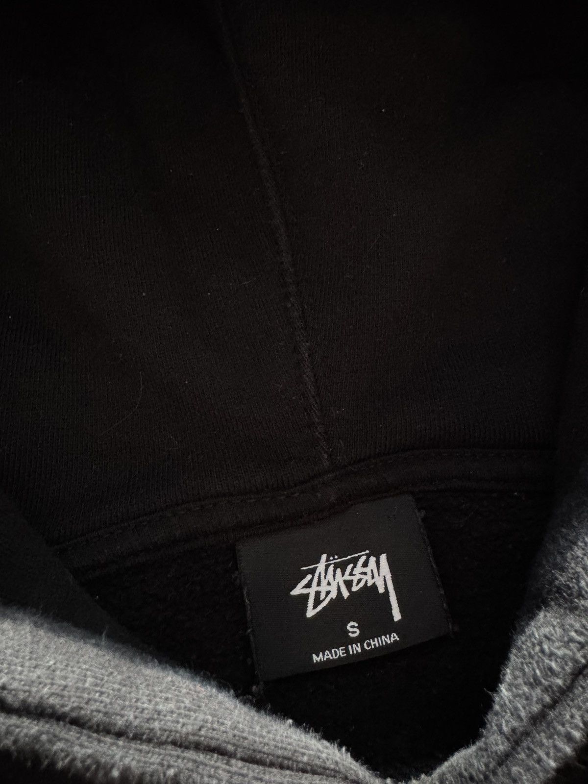 Stussy STUSSY CENTER LOGO VINTAGE OVERSIZE HOODIE Size US S / EU 44-46 / 1 - 7 Thumbnail