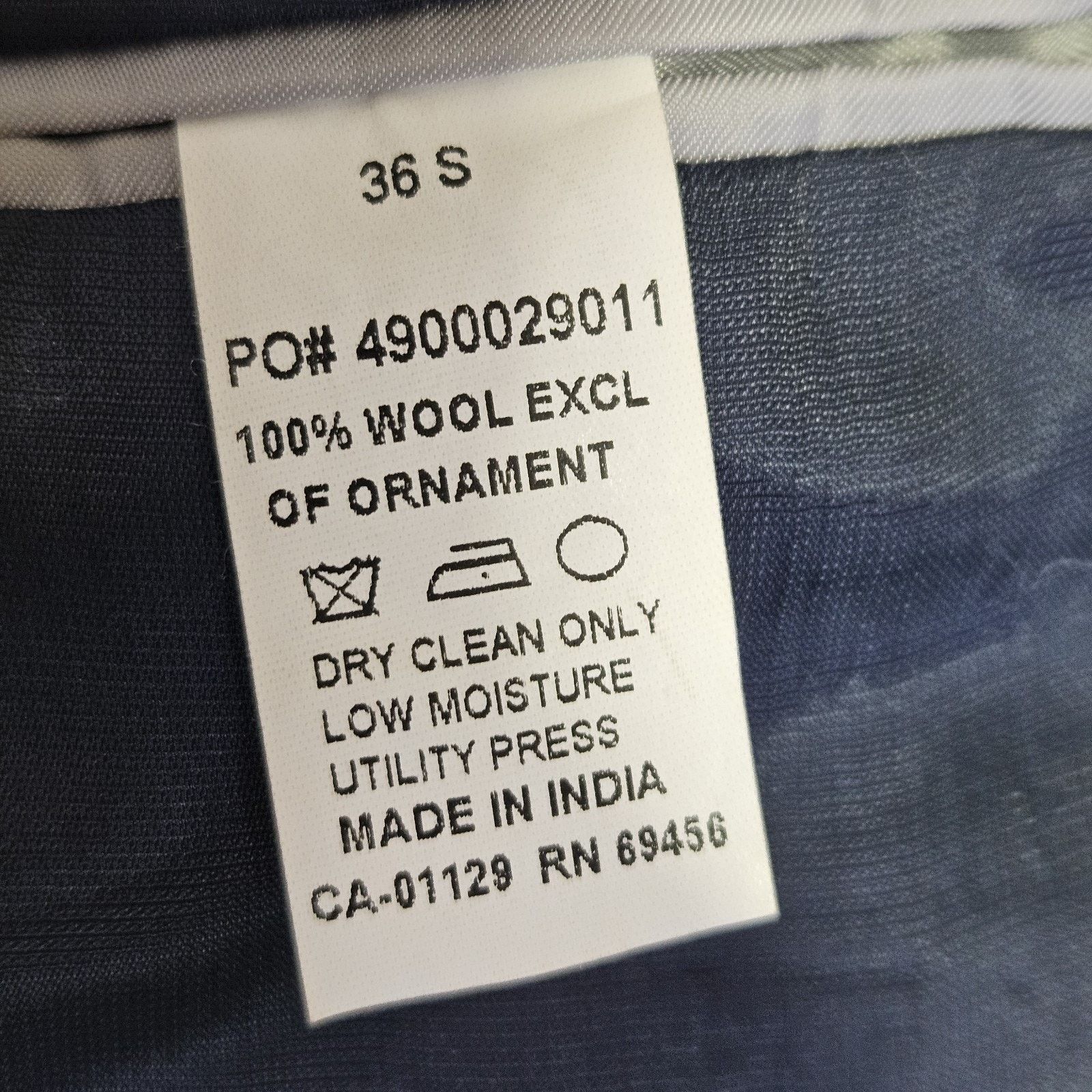Michael Kors Michael Kors Madison Suit Peak Lapel Micro Stripe Black Set Size 38S - 7 Thumbnail