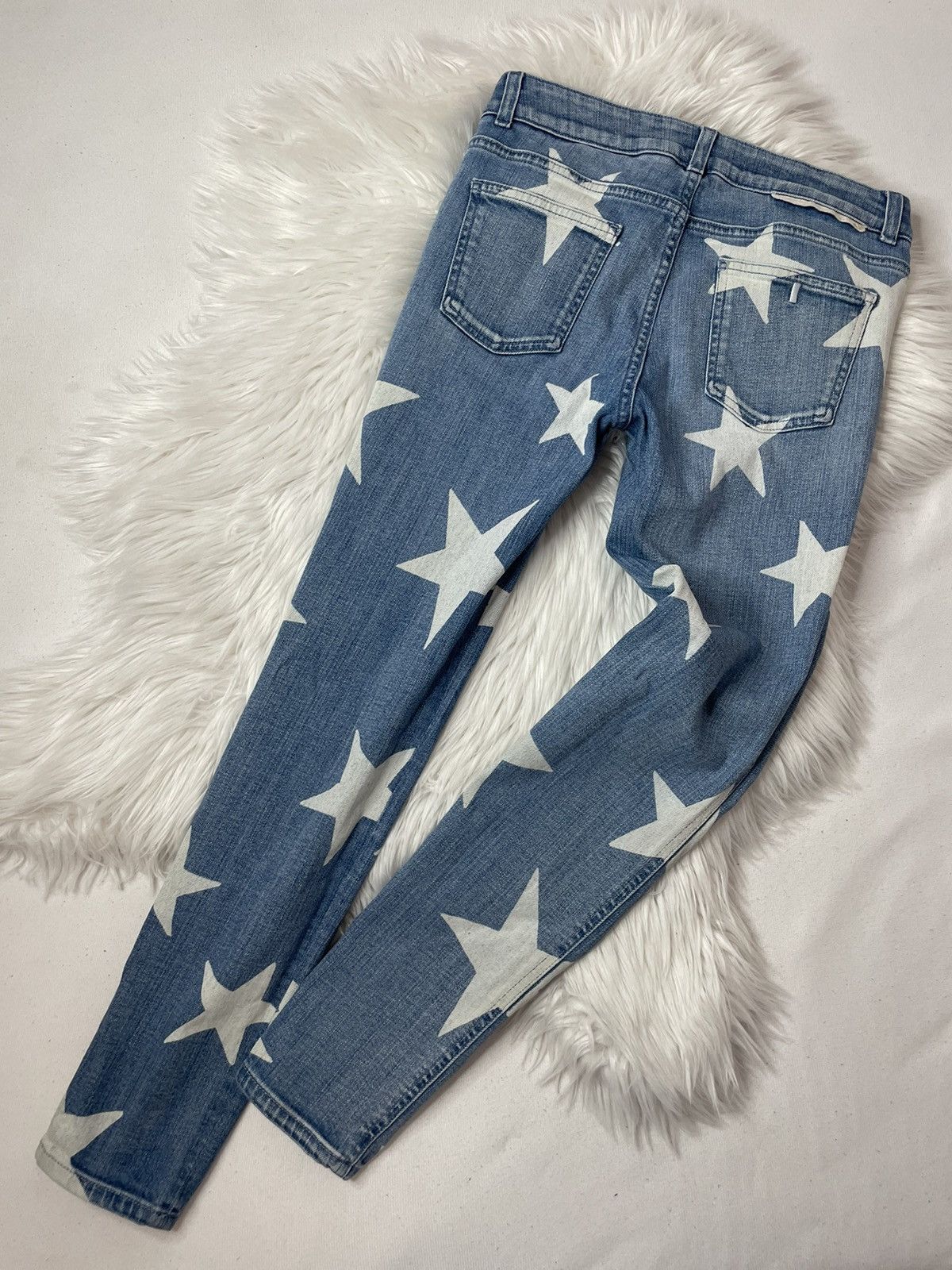 Stella McCartney skinny slim jeans Stella McCartney Ankle Grazer Star Size 26" / US 2 / IT 38 - 2 Thumbnail