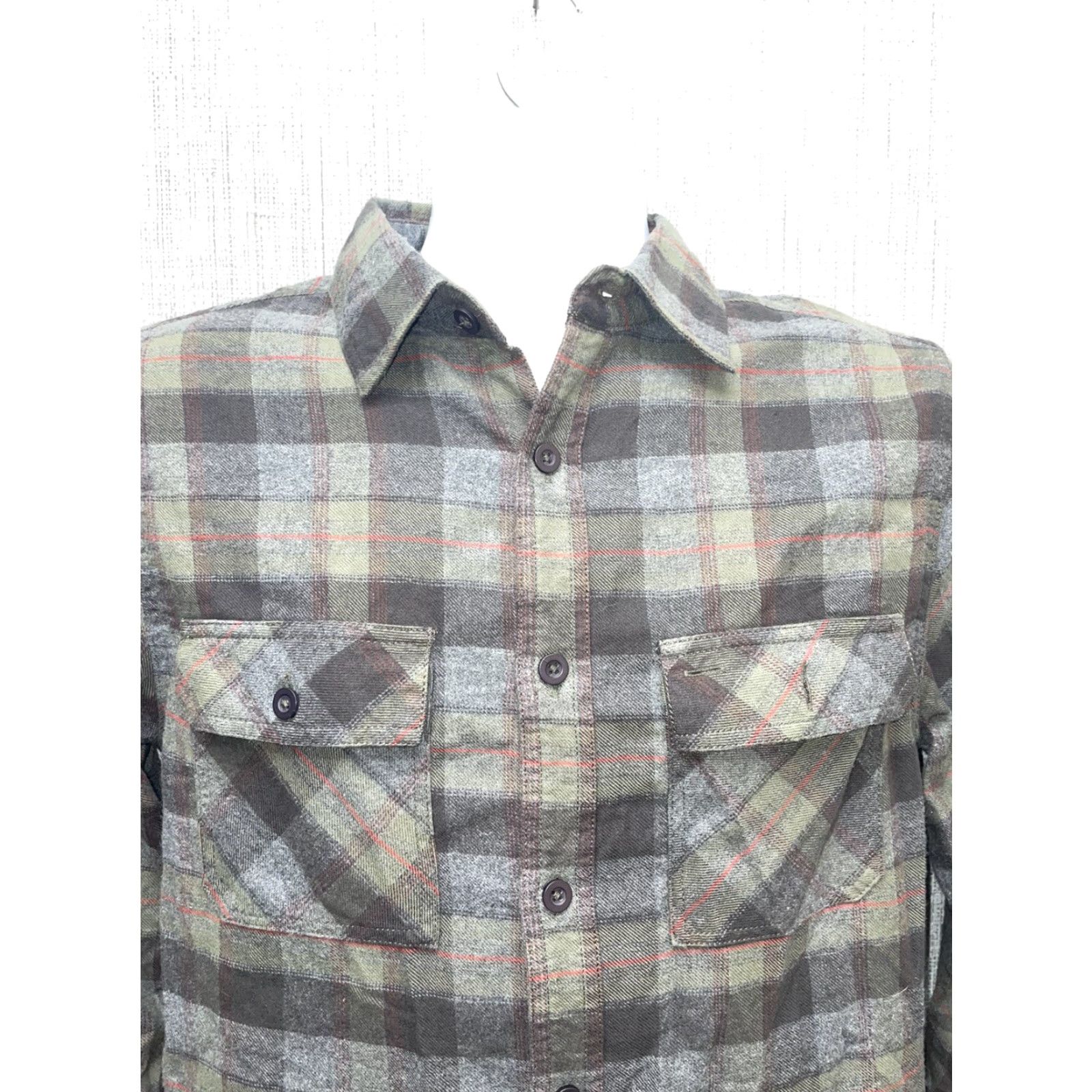 Mountain Khakis Mountain Khakis Shirt Mens S Button-Down Long Sleeve Plaid Dark Green Classic Fit Green Button-Up Size US S / EU 44-46 / 1 - 2 Thumbnail