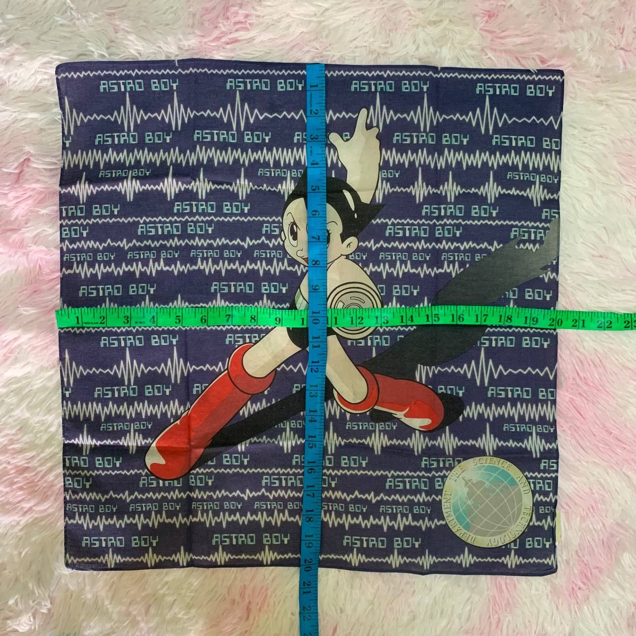 Japanese Brand × Vintage RARE Vintage Astro Boy Handkerchief Bandana Tezuka Size ONE SIZE - 7 Thumbnail