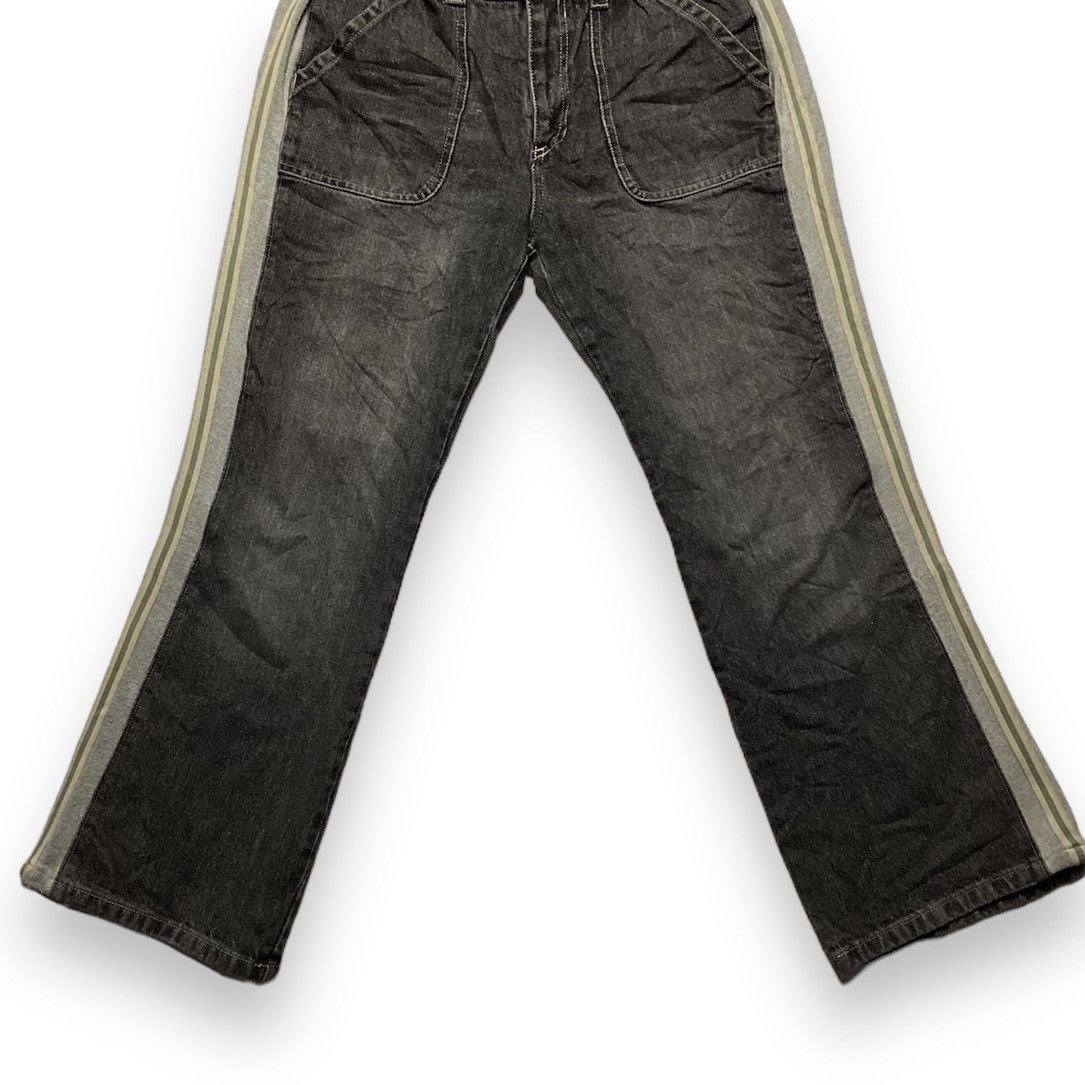 Ben Taverniti Unravel Project 🇯🇵 TAVERNITI SO SIDETAPE FLARE BUSH PANTS Size US 38 / EU 54 - 3 Thumbnail