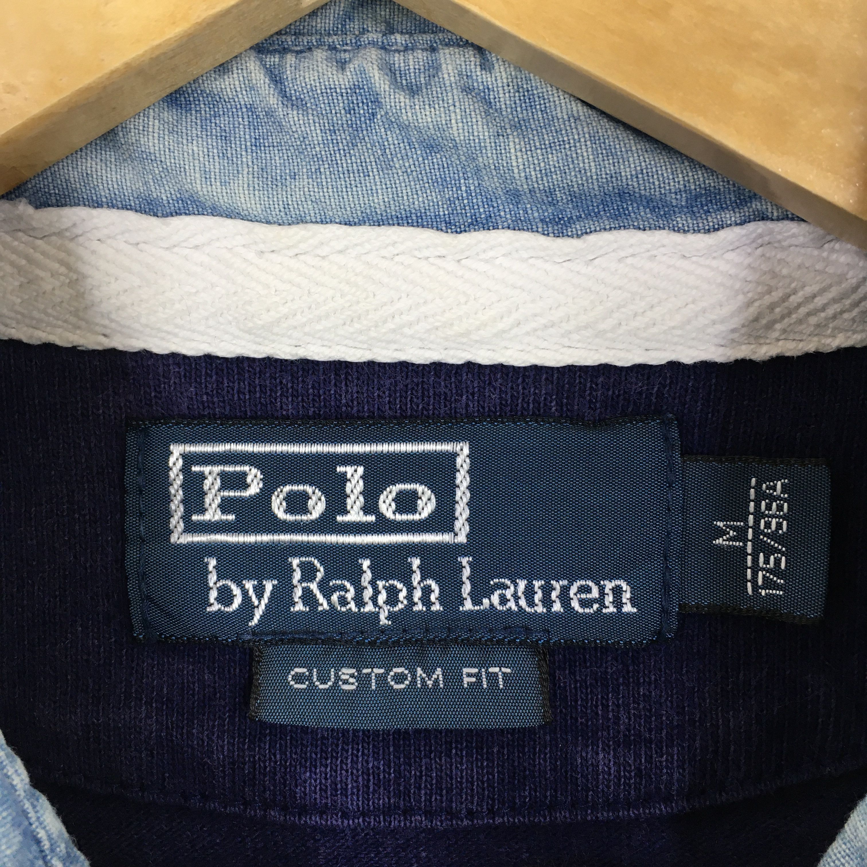 Polo Ralph Lauren × Rugby Ralph Lauren × Vintage RARE Vintage Polo Ralph Lauren Rugby Shirt Medium Size US M / EU 48-50 / 2 - 7 Thumbnail