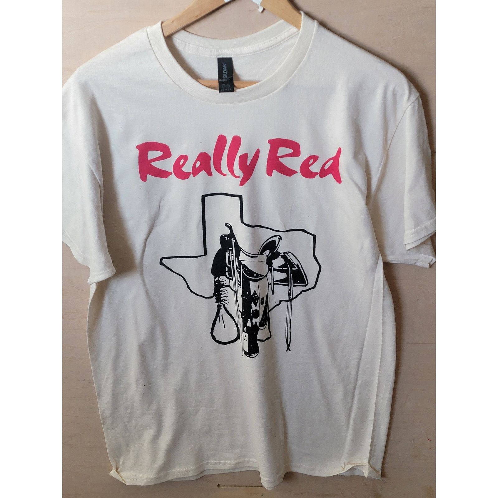 Other Really Red t shirt texas punk hardcore size large white Size US L / EU 52-54 / 3 - 1 Thumbnail