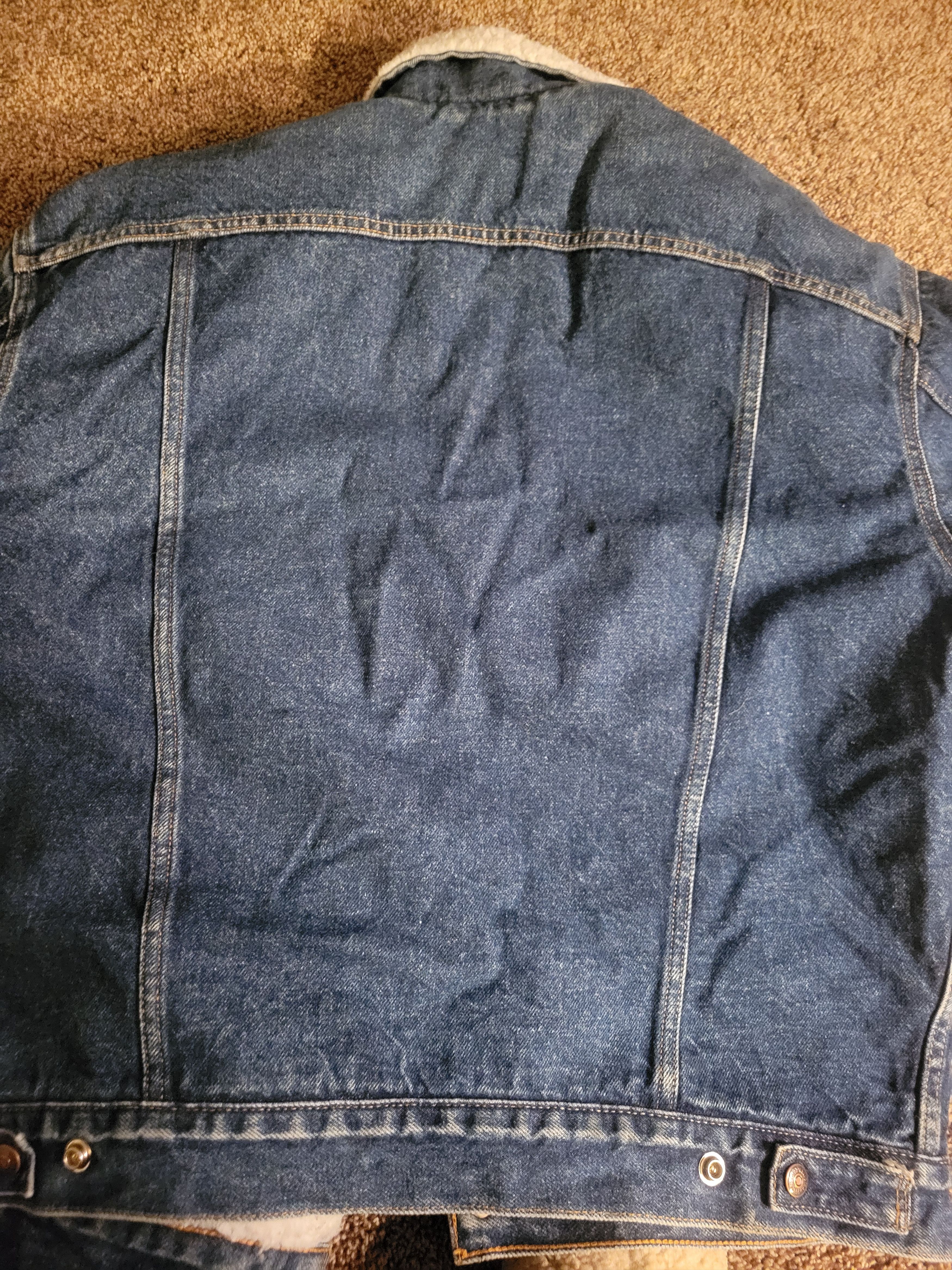 Levi's Vintage Clothing Levis sherpa lined coat factory error tag Size US L / EU 52-54 / 3 - 5 Thumbnail