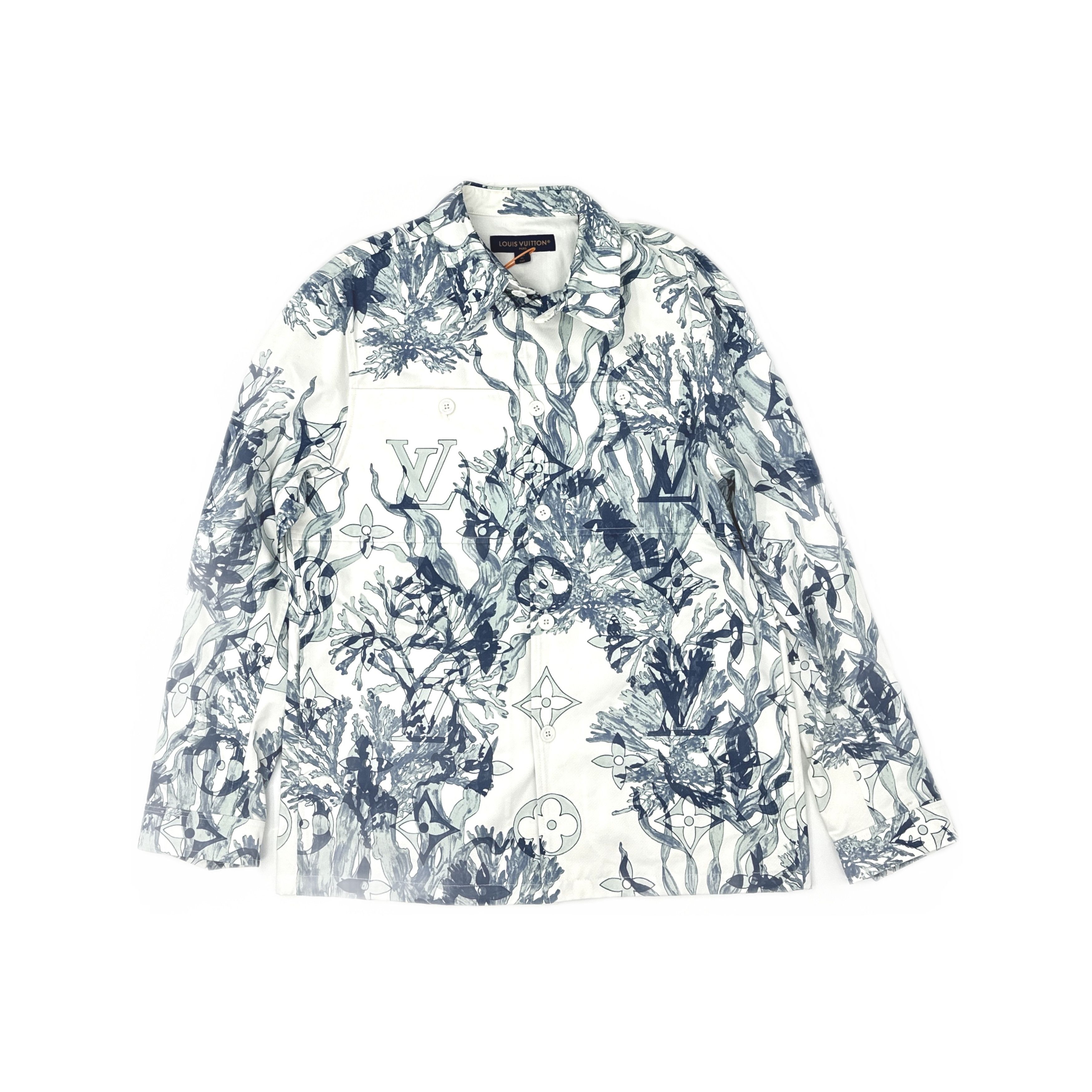 Louis Vuitton Louis Vuitton Monogram Floral Long Sleeve Shirt Size M Size US M / EU 48-50 / 2 - 1 Thumbnail