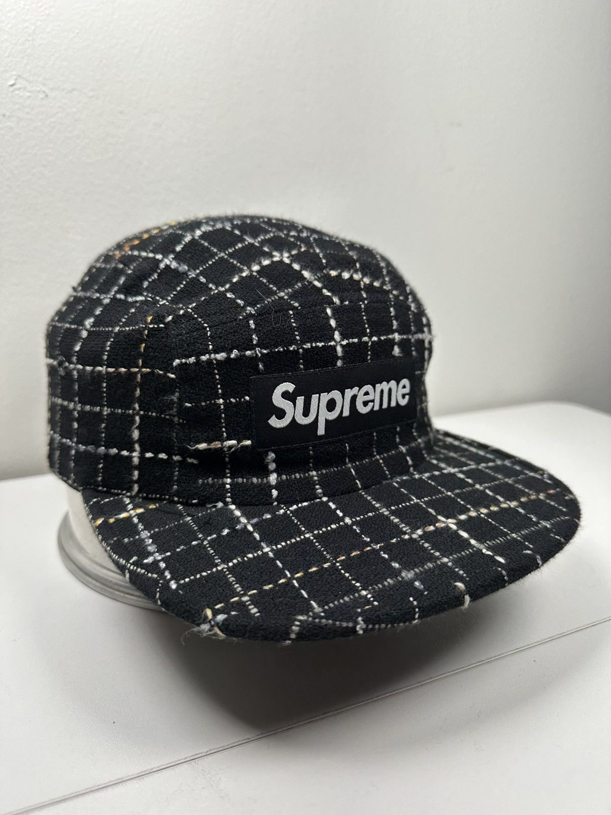 Supreme Supreme Boucle Camp Cap Hat Size ONE SIZE - 3 Thumbnail