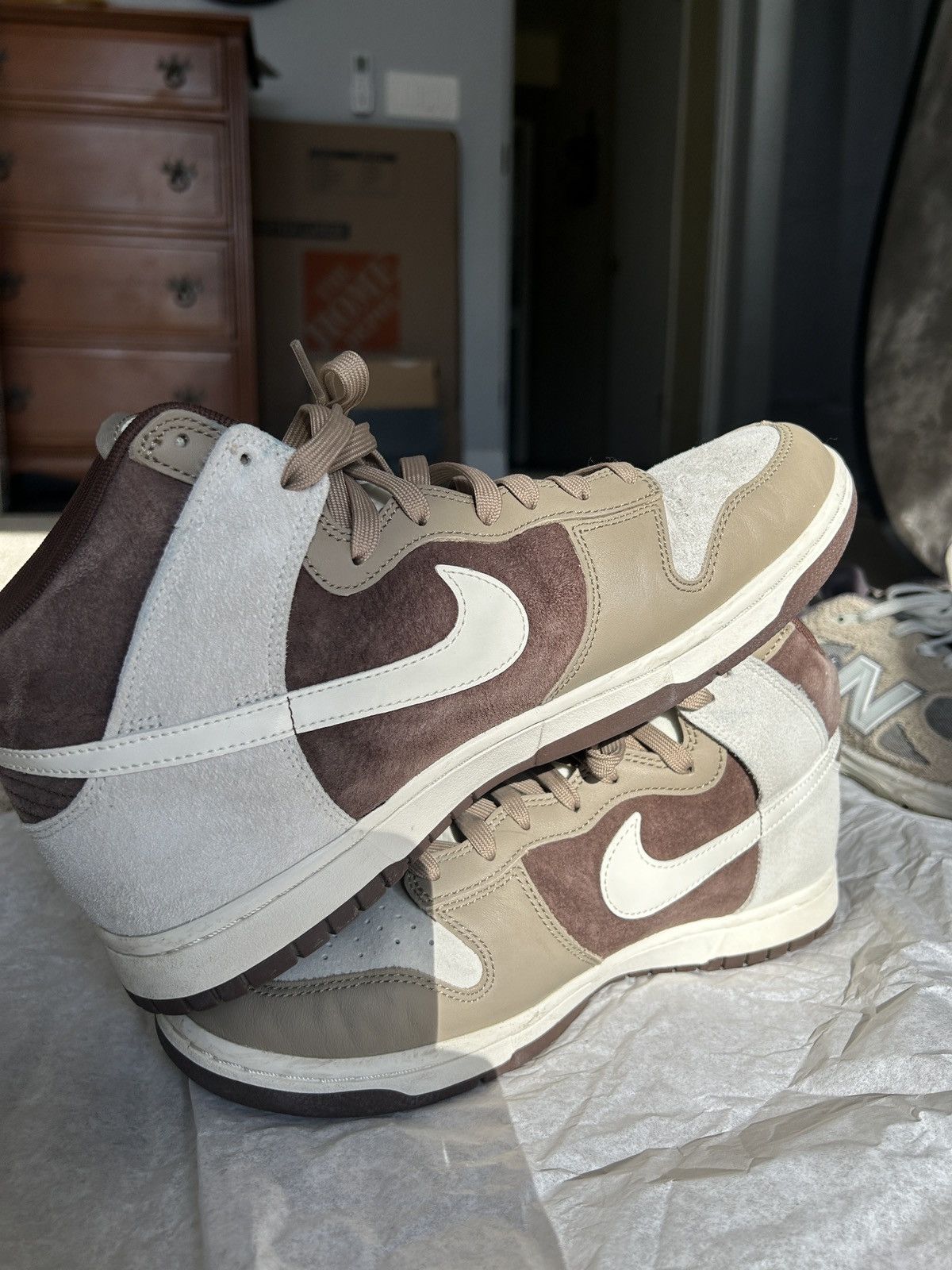 Nike Nike Dunk High “Light Chocolate” Size US 11 / EU 44 - 2 Thumbnail