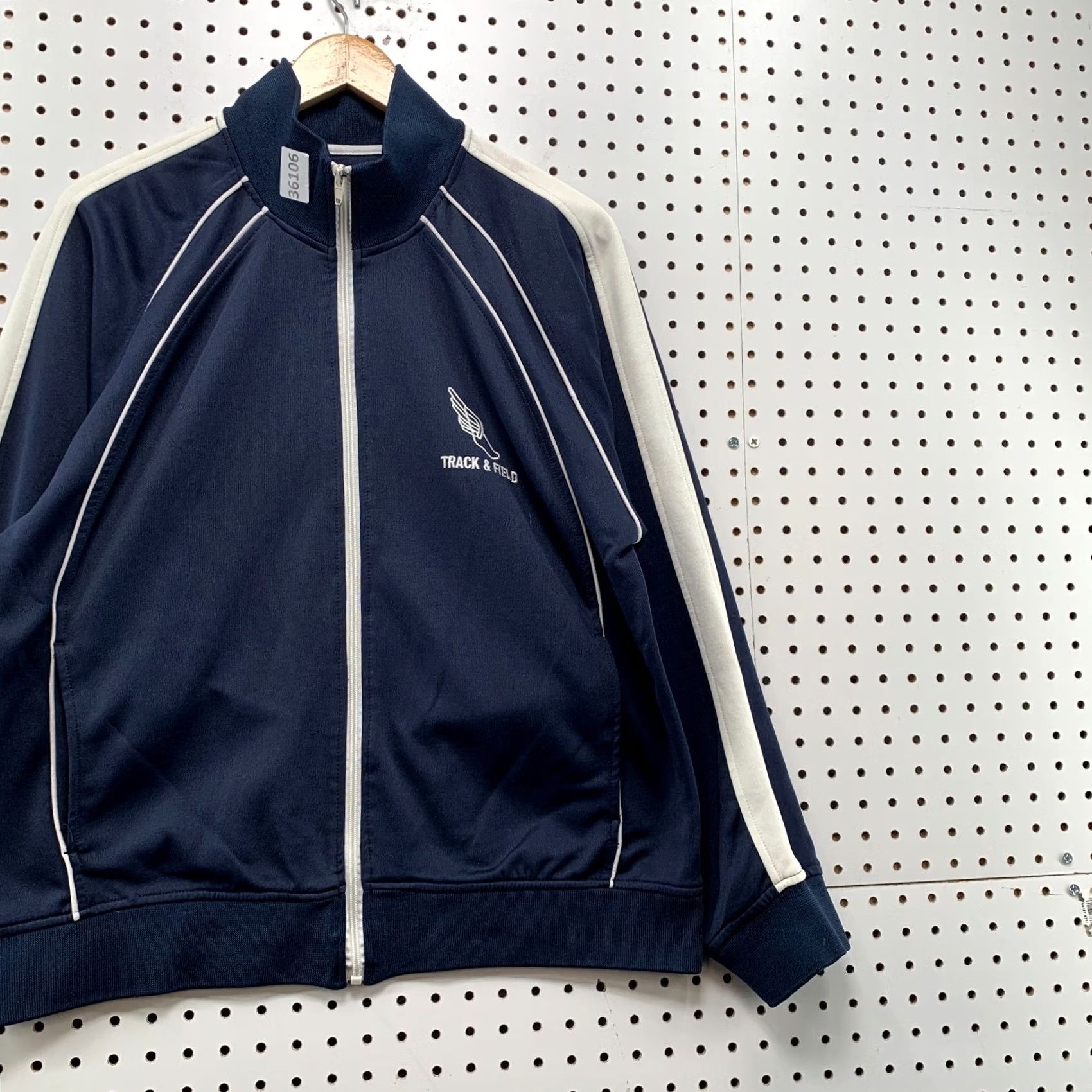 Vintage VINTAGE No Boundaries Track Jacket Men Large Blue P Wing Embroider Size US L / EU 52-54 / 3 - 4 Thumbnail