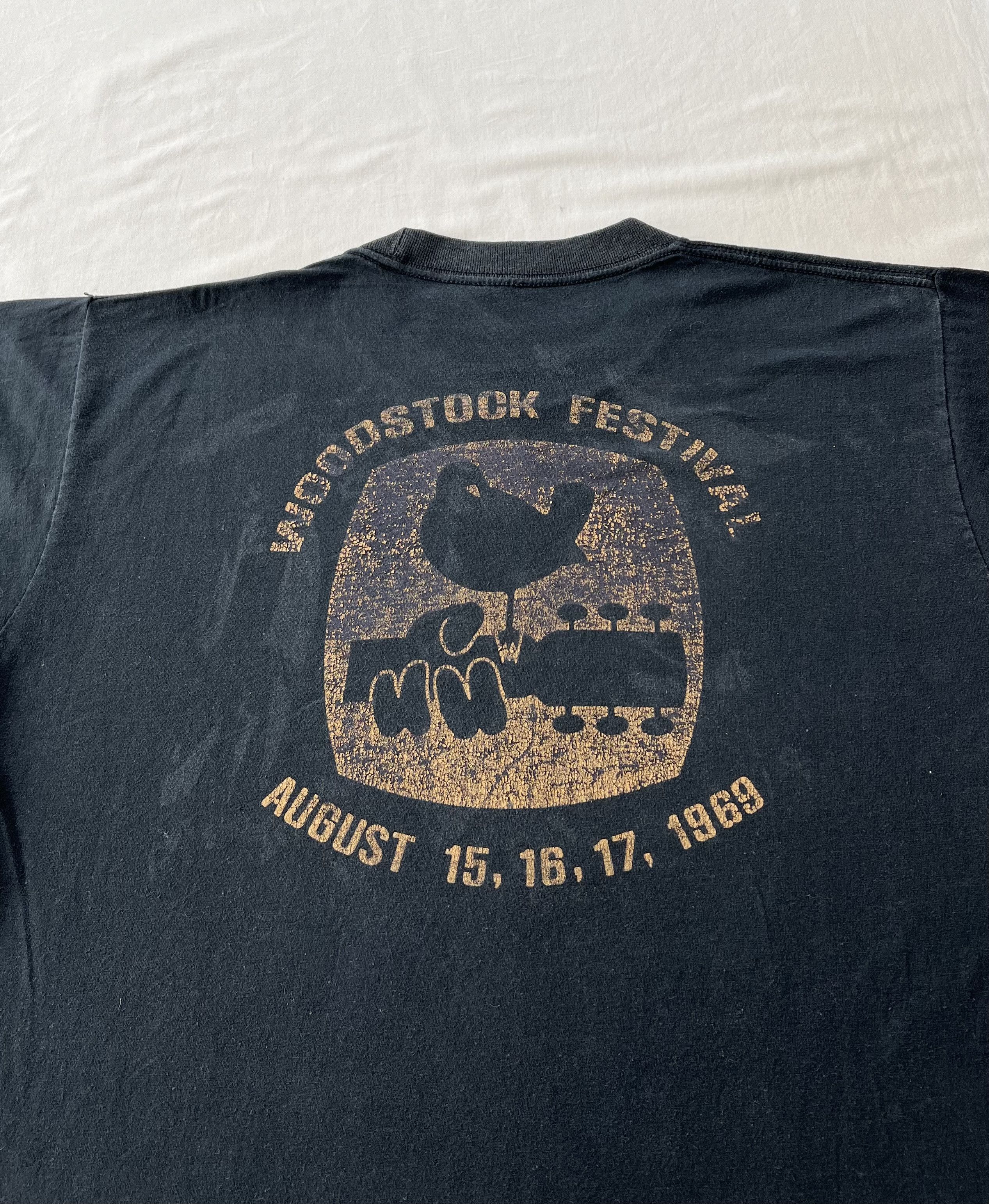 Band Tees Vintage 90s Woodstock Festival 1969 Jimi Hendrix The Who Tee Size US M / EU 48-50 / 2 - 16 Thumbnail