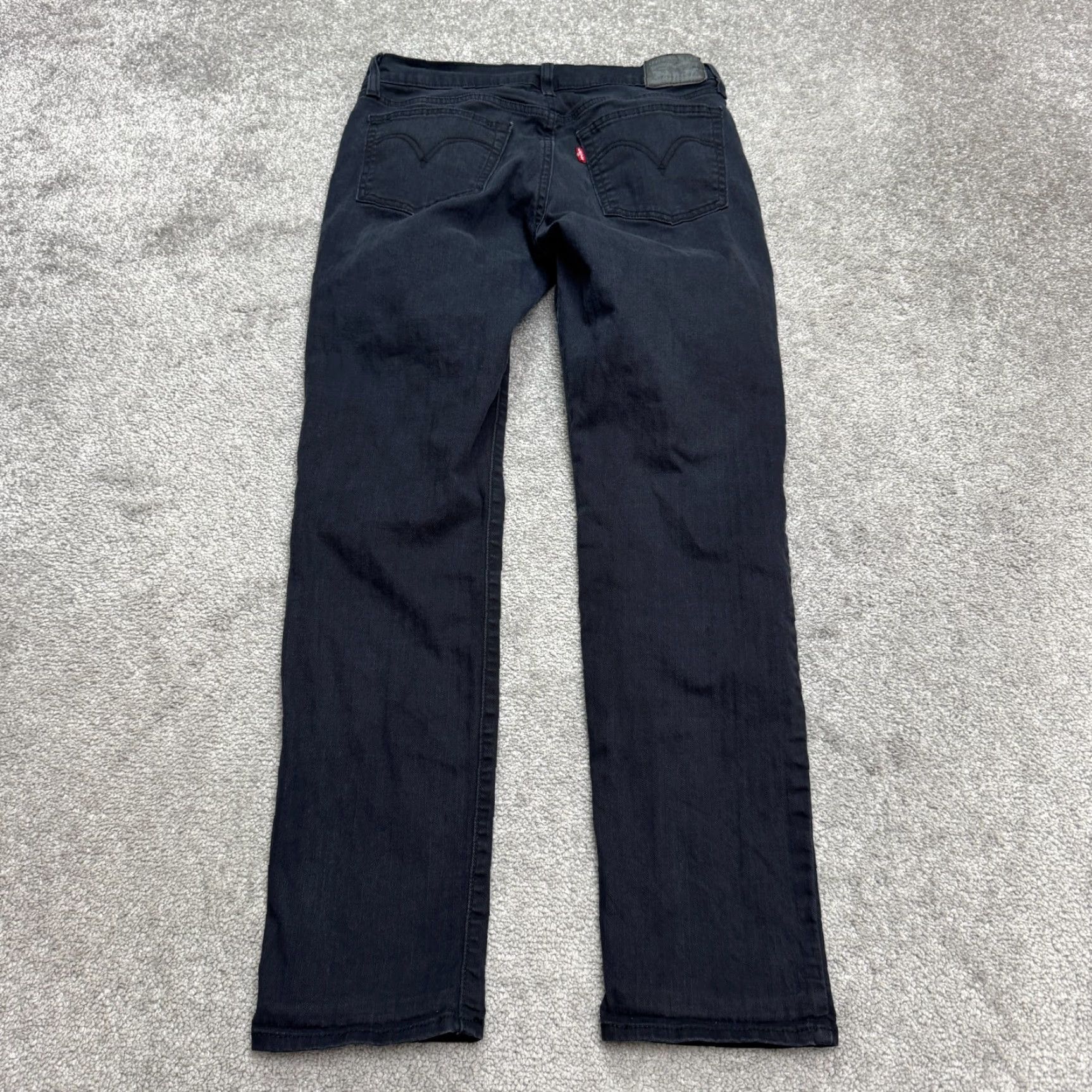 Levi's Levi's Slim Skinny Denim Jeans Womens 27 Regular Dark Black Mid Rise Cotton Stretch 5-Pocket City Streetwear Womens Jeans Size 27" / US 4 / IT 40 - 2 Thumbnail