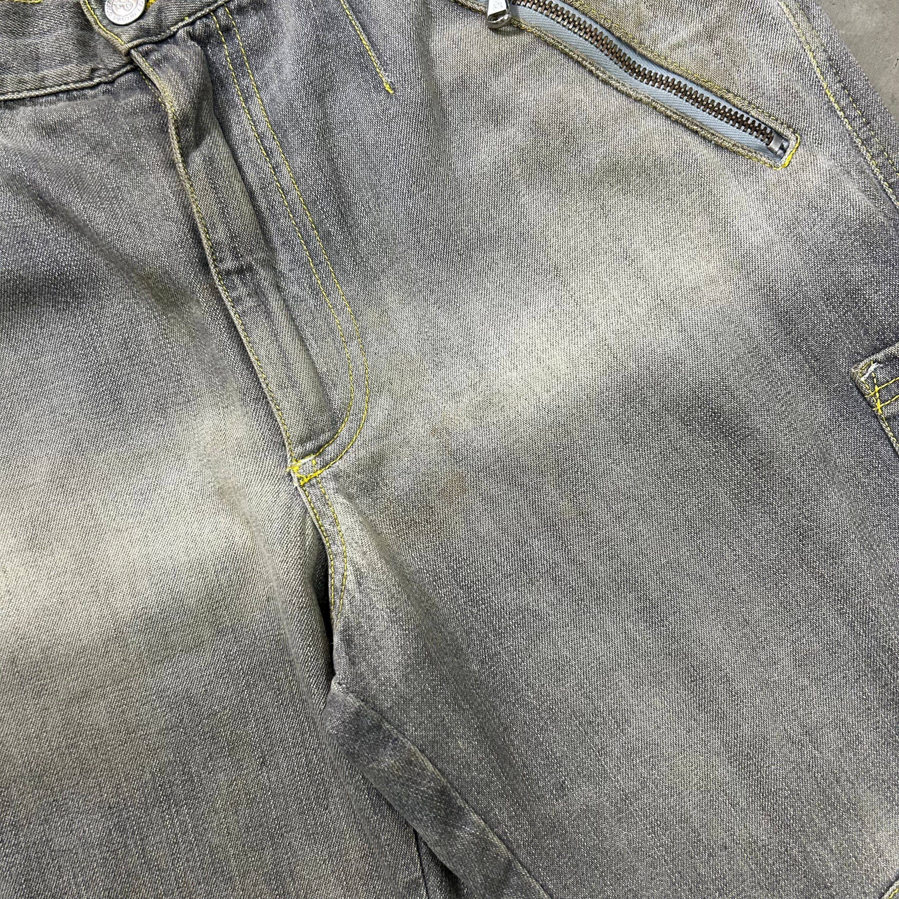 Dolce & Gabbana Dolce & Gabbana Grey Washed Cargo Pants Size US 30 / EU 46 - 8 Thumbnail