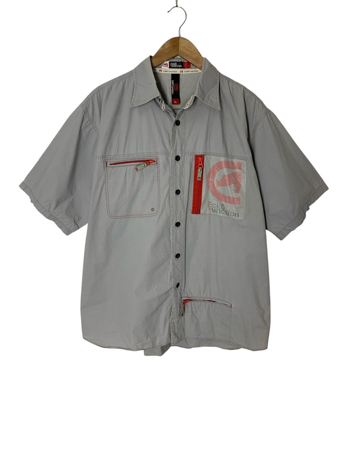 Ecko Unltd. Vintage Ecko Function Shirt Rap Hip Hop 90s Style Size US XL / EU 56 / 4 - 1 Thumbnail