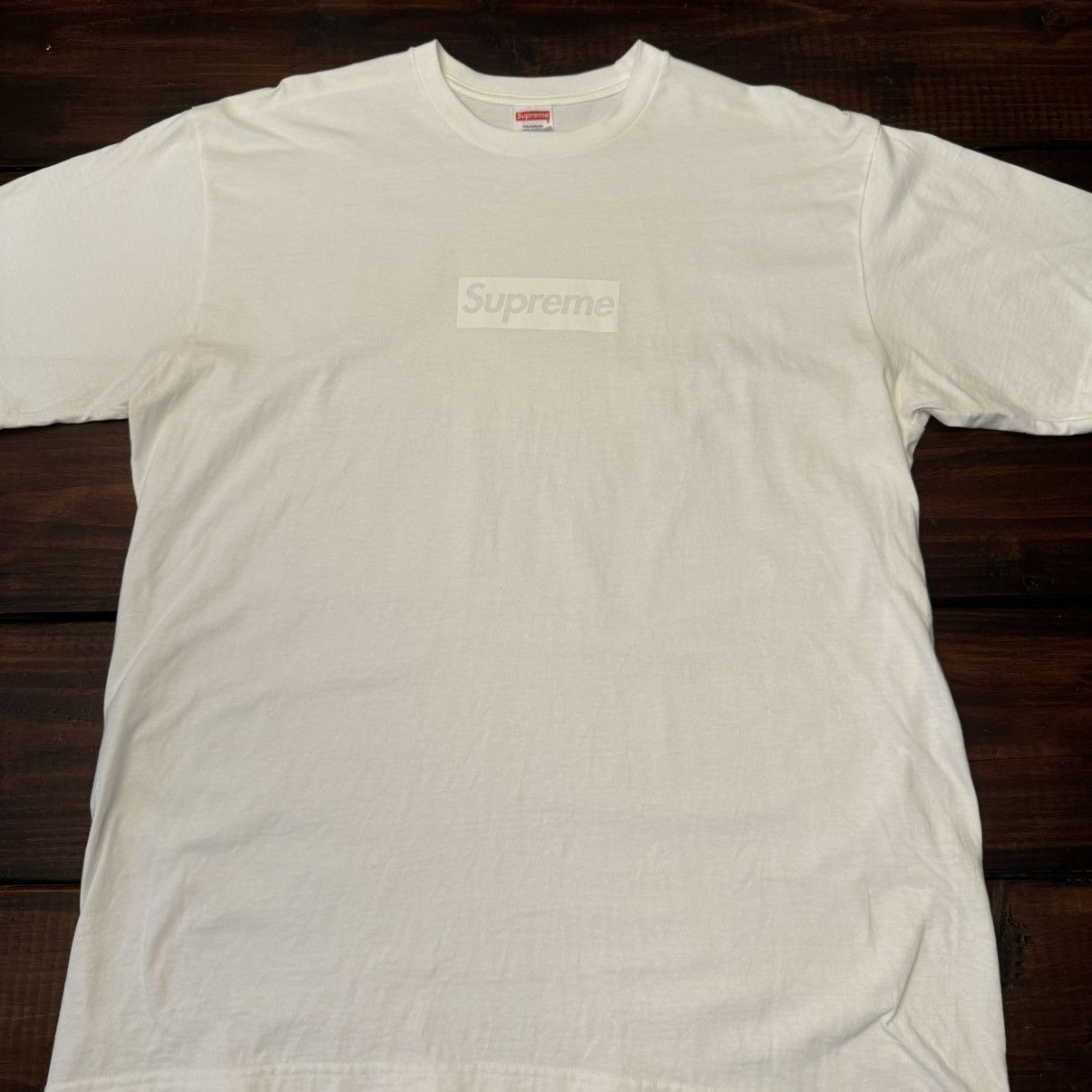 Supreme Supreme Tonal Box Logo Tee Shirt | Grailed