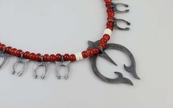 Other Visvim style Silver Najone Antique Red Beads set Size ONE SIZE - 2 Thumbnail