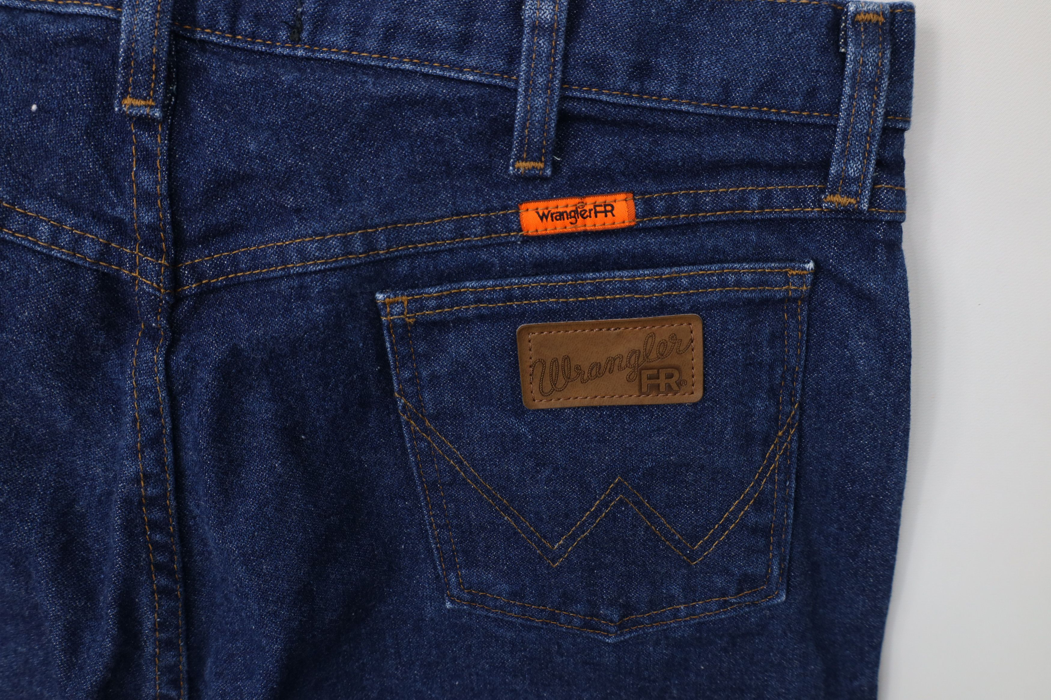 Wrangler Wrangler FR Fire Flame Resistant Bootcut Denim Jeans Size US 36 / EU 52 - 14 Thumbnail