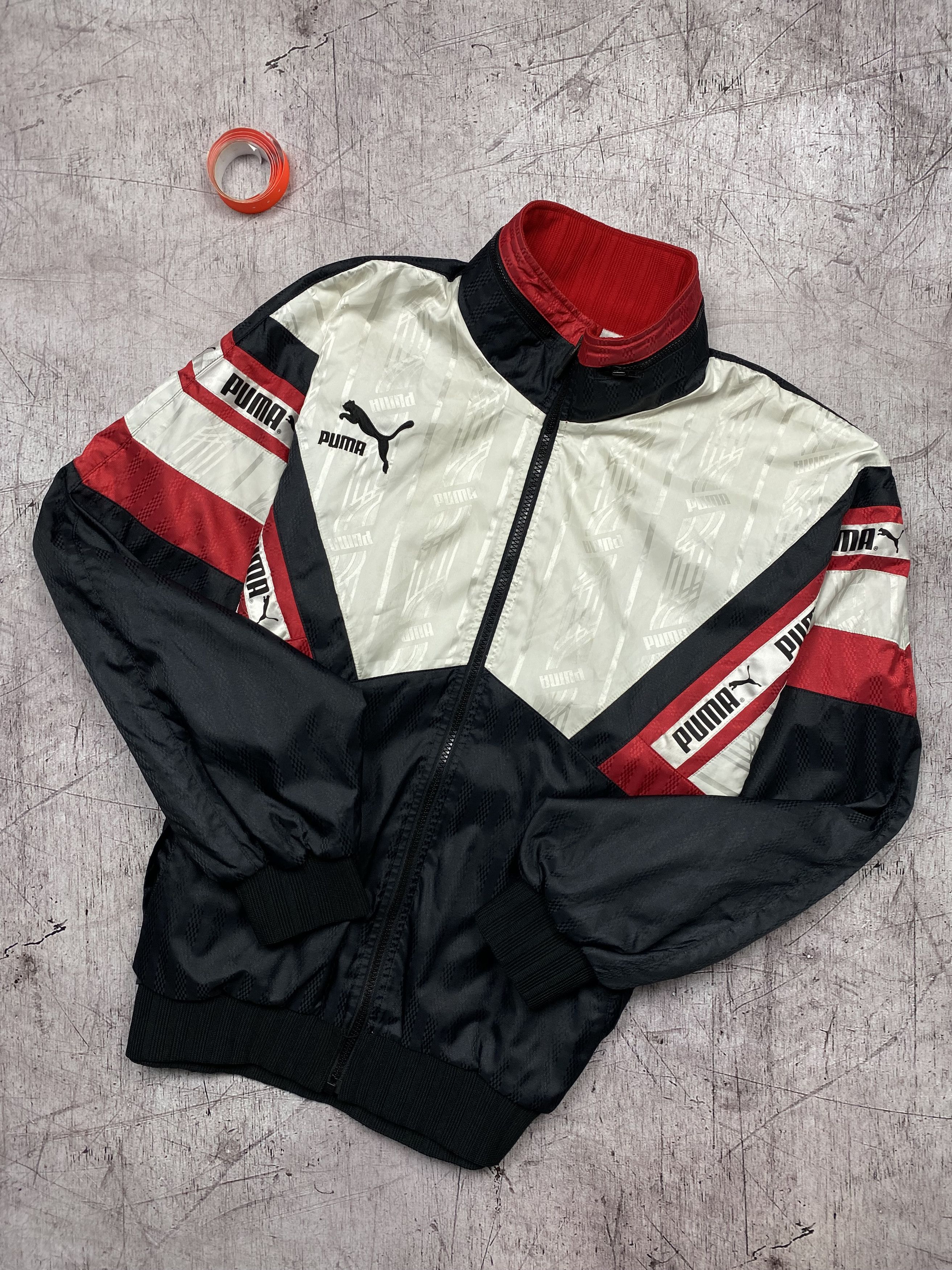 Puma Puma 90s Vintage track top nylon jacket Size US M / EU 48-50 / 2 - 1 Thumbnail
