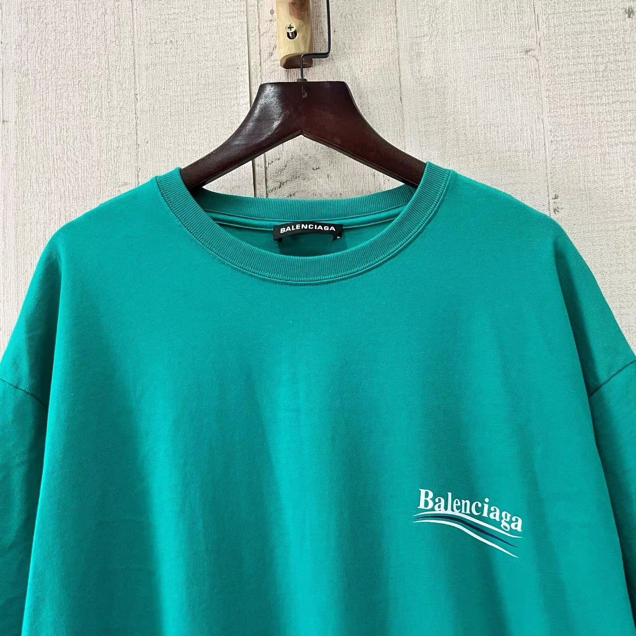 Balenciaga Balenciaga Coke Logo Short Sleeve K28 Size US S / EU 44-46 / 1 - 3 Thumbnail