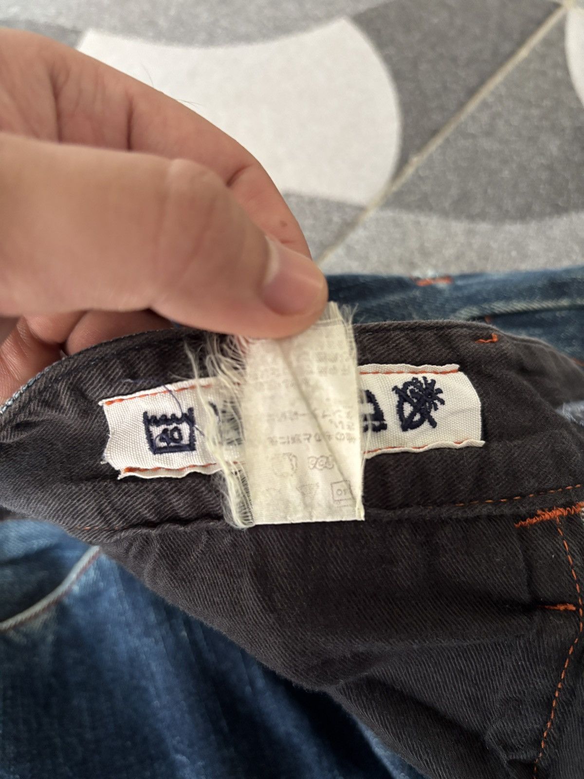 KATO Hiroshi KATO Denim Selvedge Buckle Back unfinish RARE Size US 32 / EU 48 - 7 Thumbnail