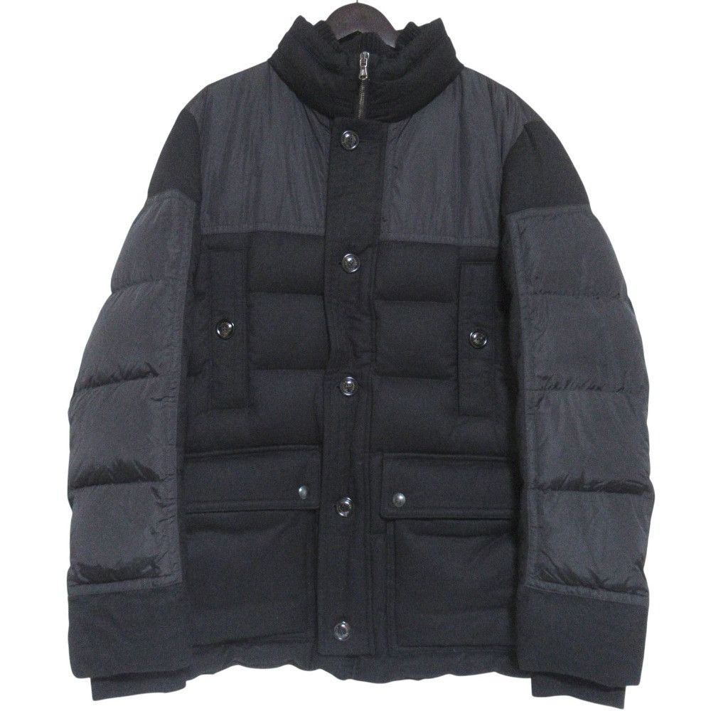 Moncler Moncler Moncler BOURVIL Wool Nylon Down Jacket Textile Outerwear DUTY FREE for USA Size ONE SIZE - 1 Thumbnail