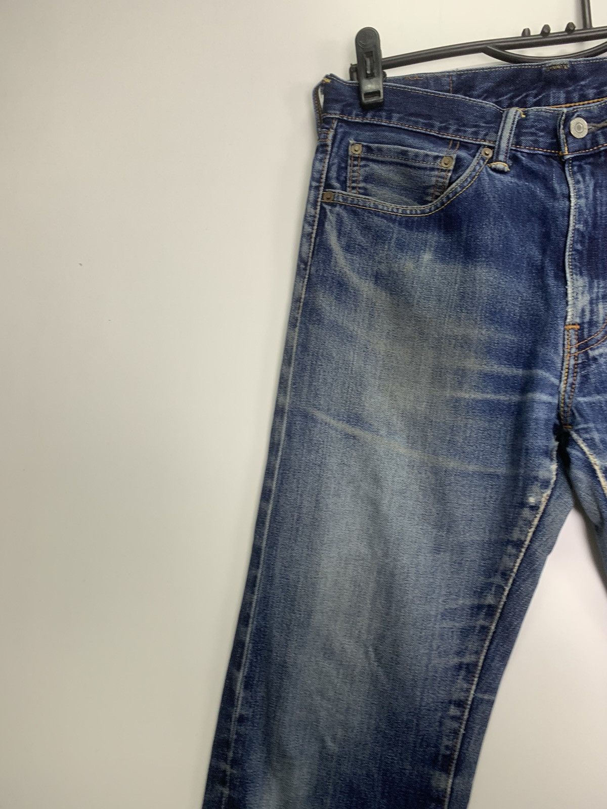 Levi's Vintage 505 Levi’s Distress Denim Size US 31 - 4 Thumbnail