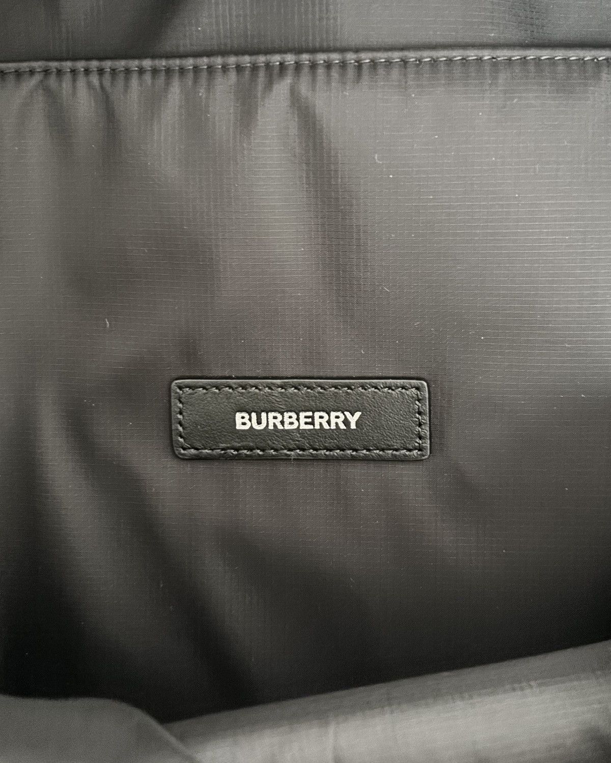 Burberry Burberry Black Logo Backpack Size ONE SIZE - 6 Thumbnail
