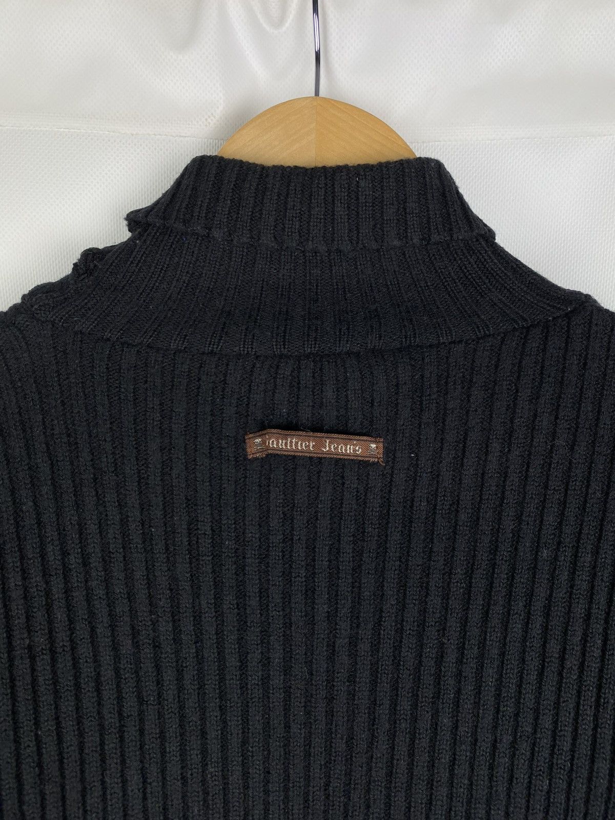 Jean Paul Gaultier × Vintage Jean Paul Gaultier Vintage 90s turtleneck sweater pullover Size S / US 4 / IT 40 - 18 Thumbnail
