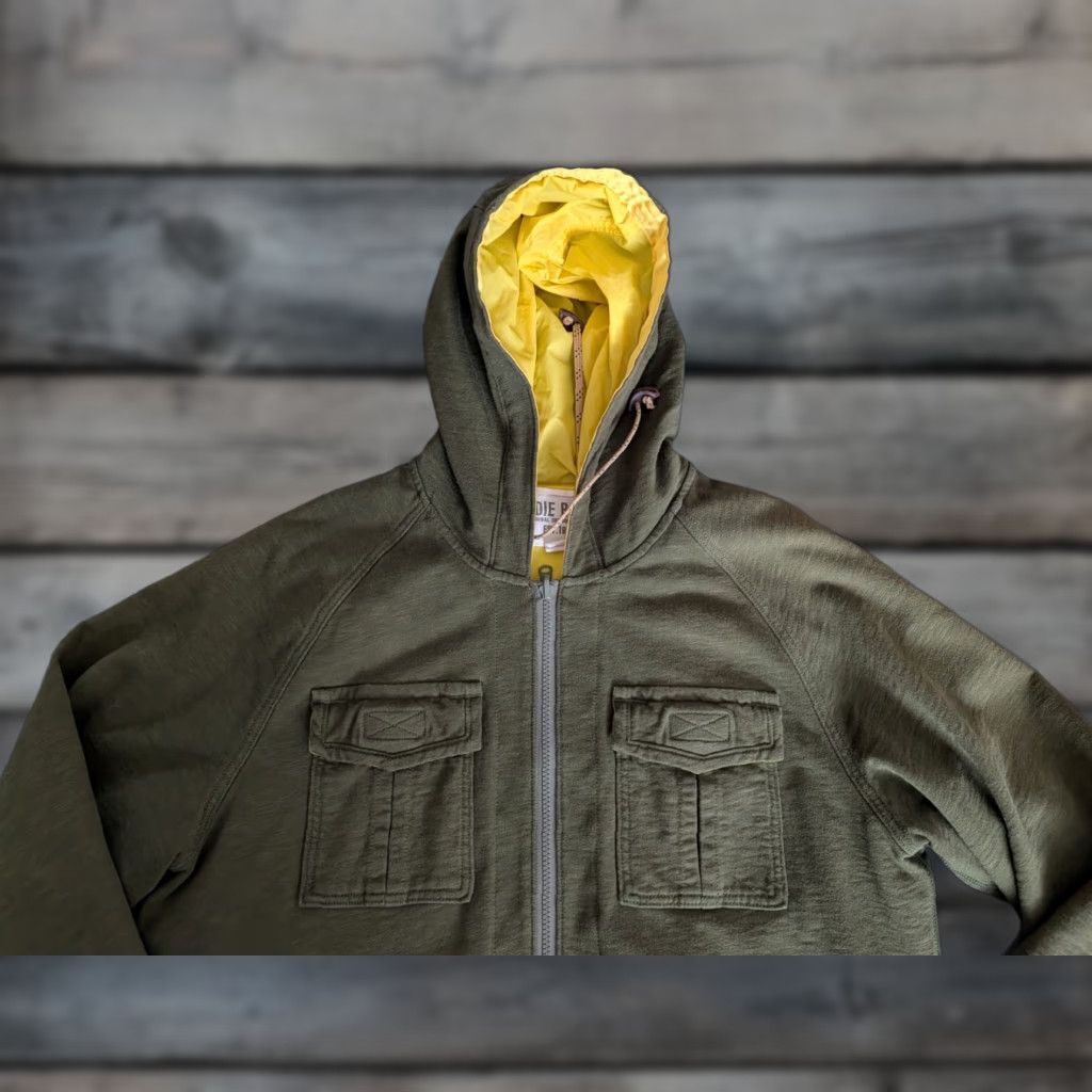 Eddie Bauer VINTAGE Eddie Bauer Jacket Mens Large Green Y2K Army Barn Boho Chore Grunge Reversible Size US L / EU 52-54 / 3 - 1 Thumbnail