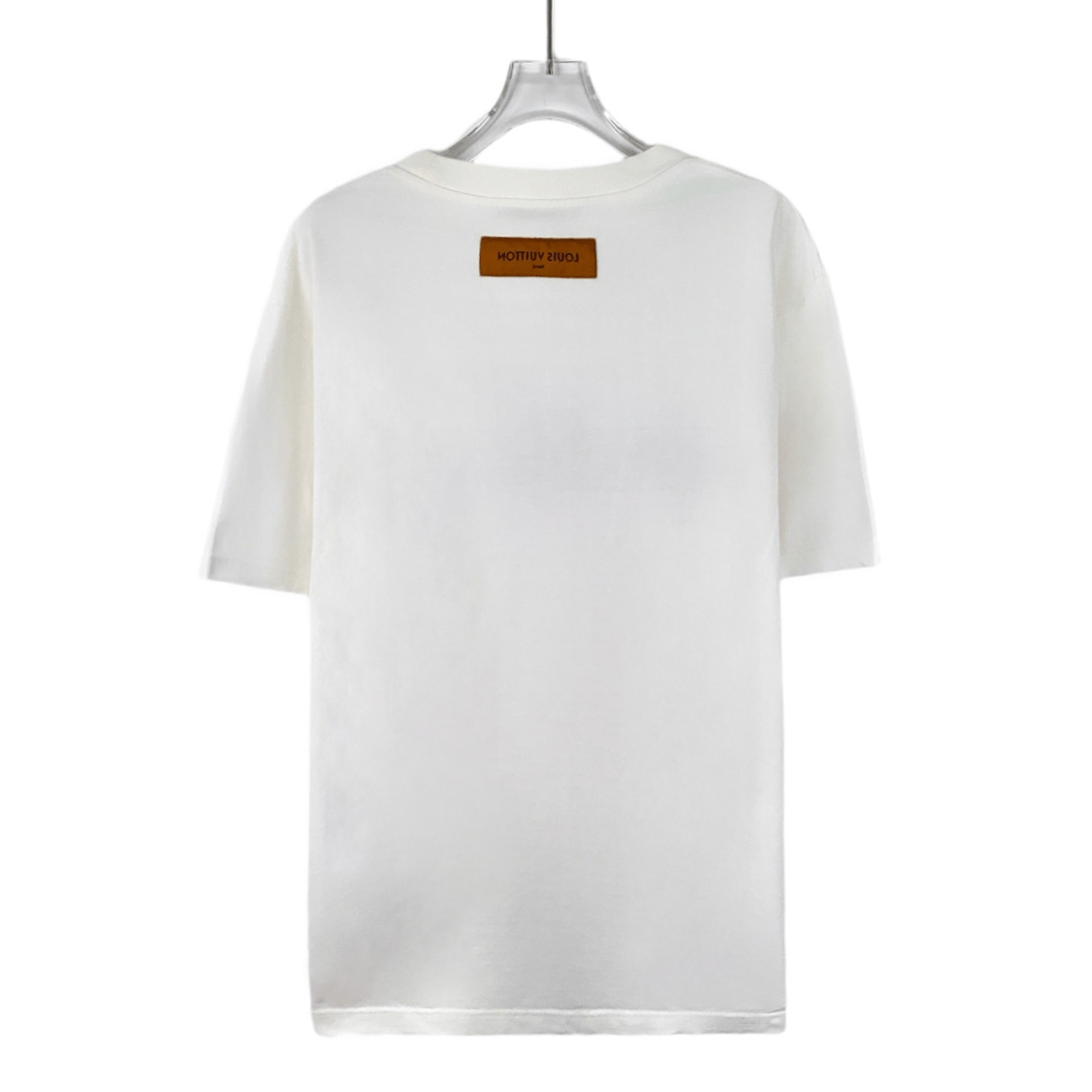 Louis Vuitton Louis Vuitton White Print Cotton Crewneck T-Shirt (Size M) Size US M / EU 48-50 / 2 - 8 Thumbnail