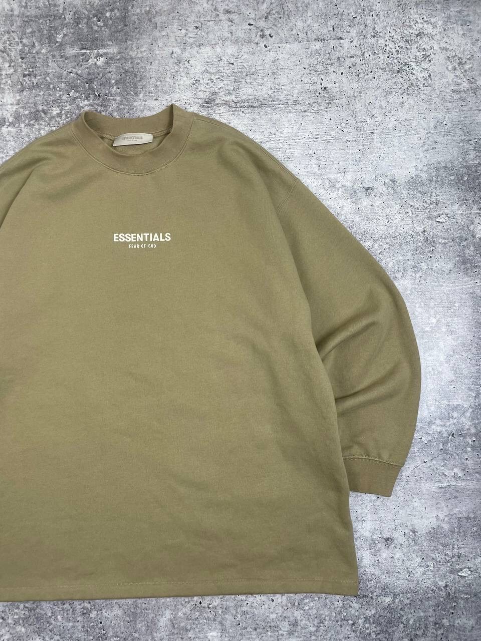 Fear of God Essentials Fear Of God Oversized Logo Sweatshirt Y2K Size US L / EU 52-54 / 3 - 3 Thumbnail