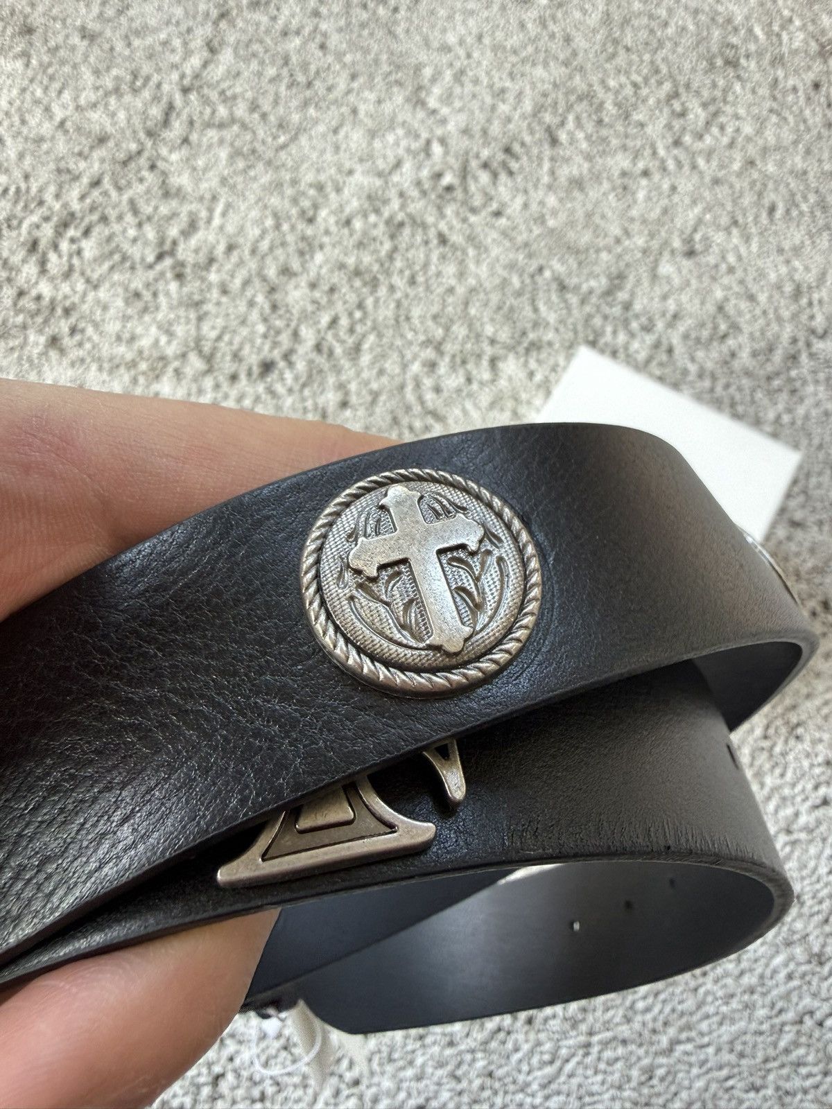 PROJECT G/R PROTOCOL INDEX Concho Belt-Black Size ONE SIZE - 5 Thumbnail