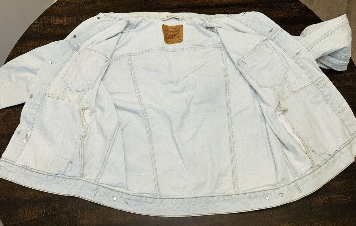 Levi's Vintage Levis Jacket Mens LargeTrucker USA Button Up 90s Size US L / EU 52-54 / 3 - 2 Thumbnail