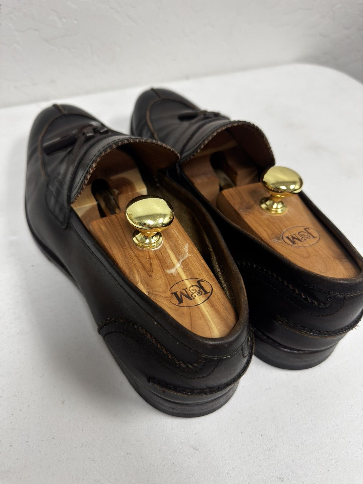 Gucci Gucci Made in Italy Leather Slip On Loafers Size 11.5 M Size US 12.5 / EU 45-46 - 6 Thumbnail