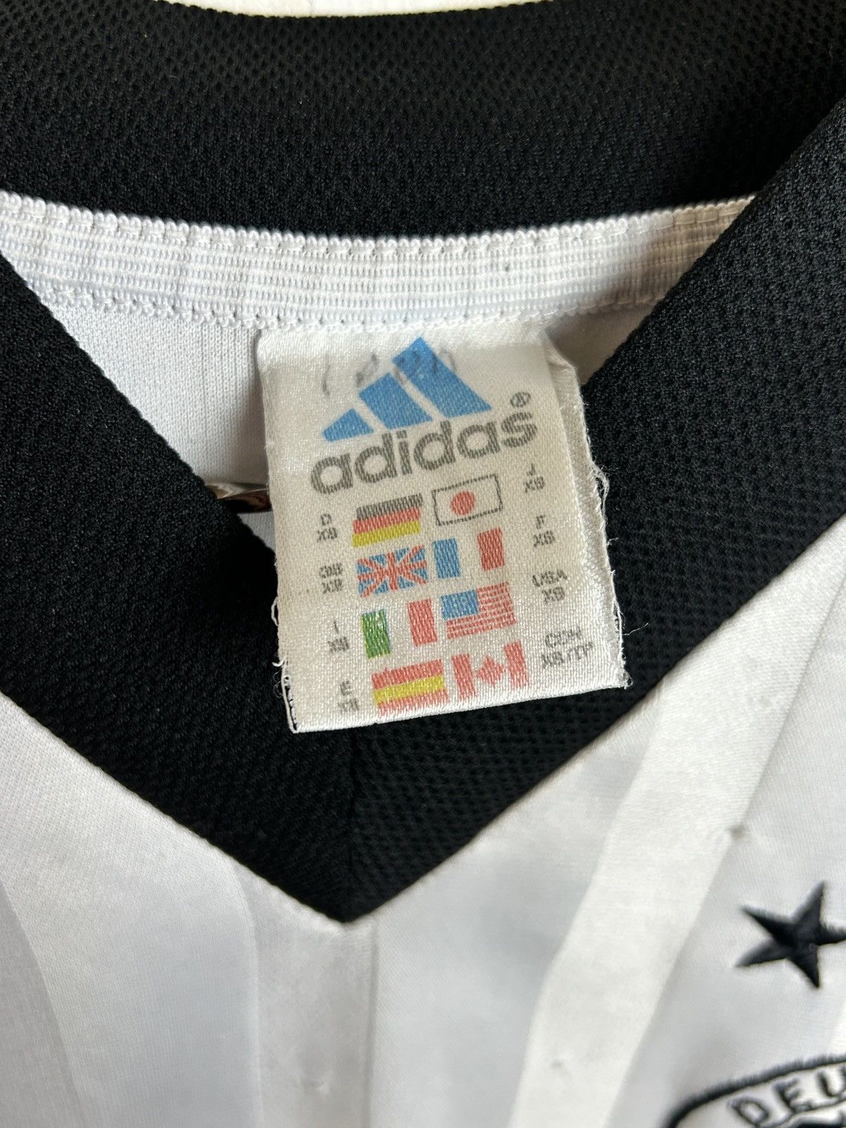 Adidas Vintage Adidas Germany #13 Ballack 2002 Home Kit Jersey Size US XS / EU 42 / 0 - 8 Thumbnail