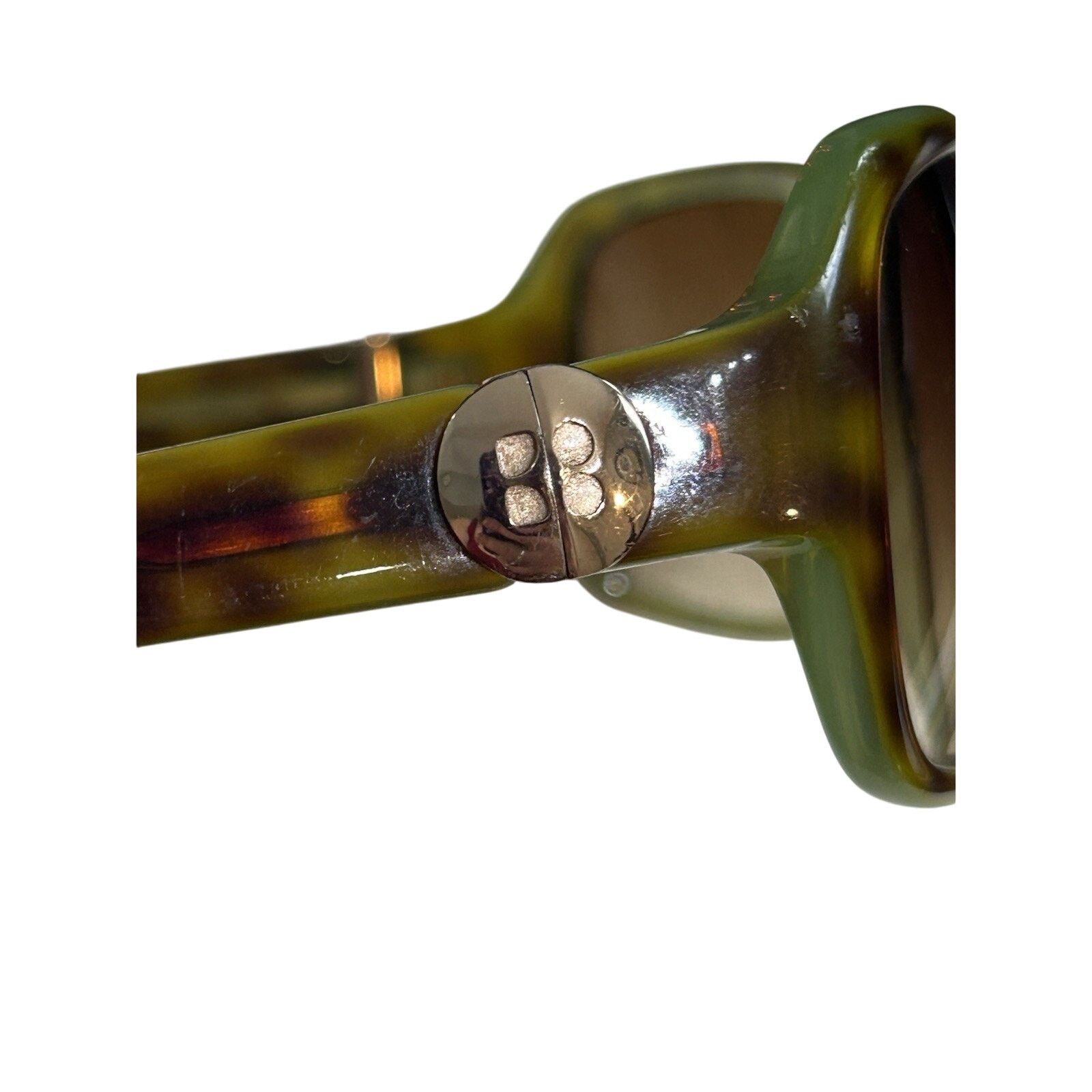 Kate Spade Kate Spade Celeste Green Brown Tortoise Sunglasses 57-17 130 Size ONE SIZE - 8 Thumbnail