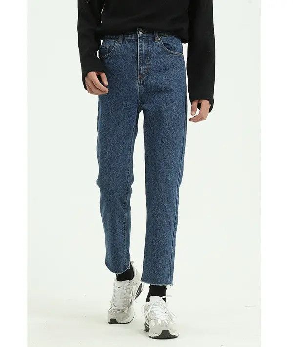 Japanese Brand VIBE Vintage loose straight leg cropped jeans Size US 30 / EU 46 - 2 Thumbnail